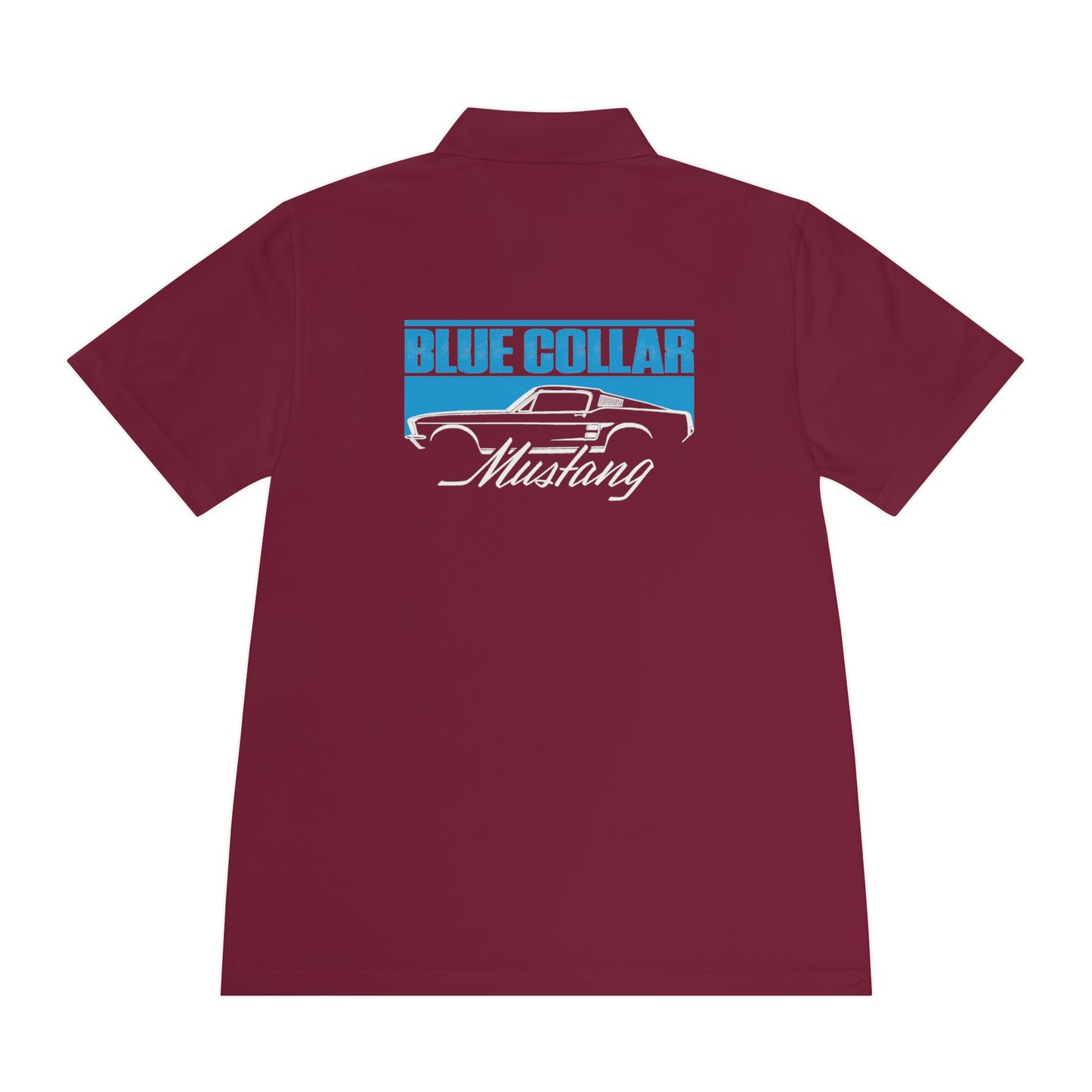 Blue Collar Mustang Polo Shirt