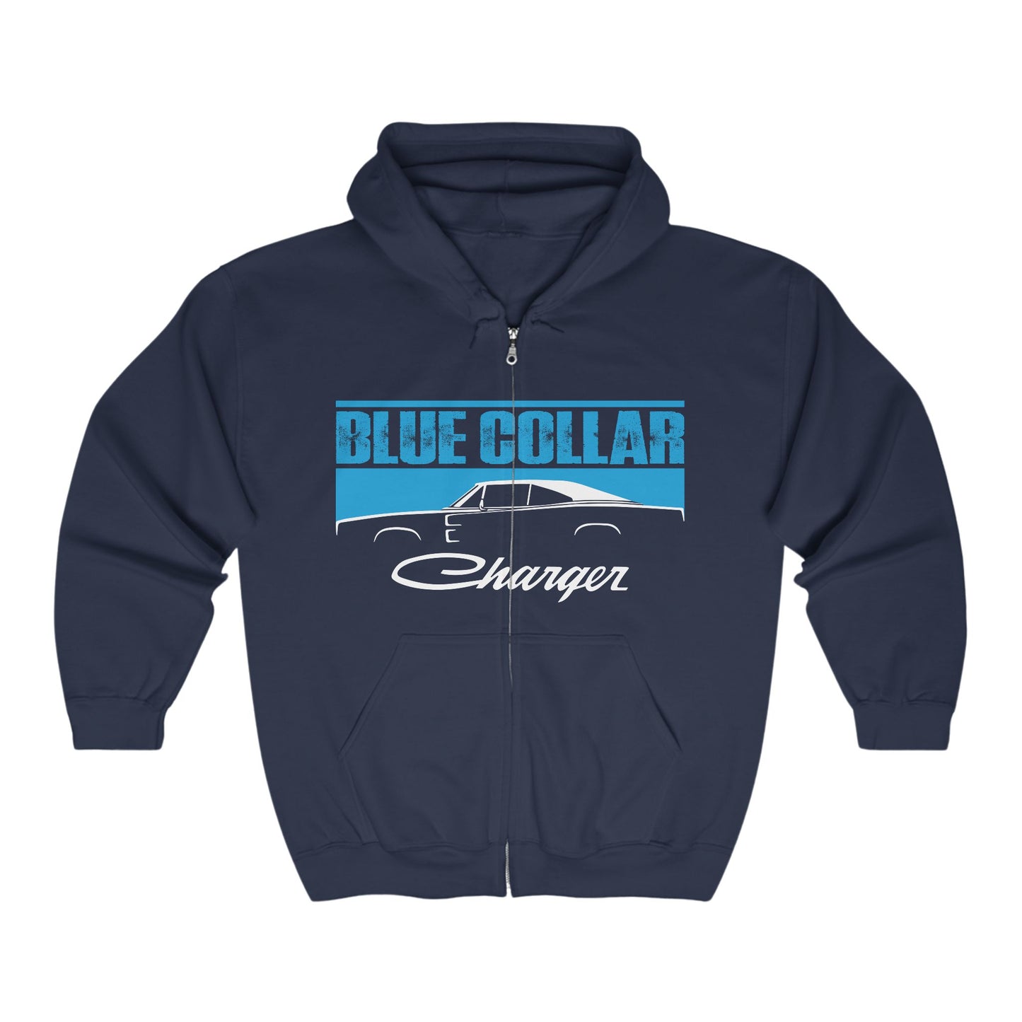 Charger Zip Up Hoodie