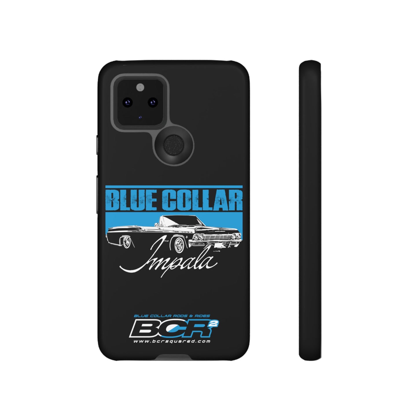 Blue Collar Impala Black Phone Cases