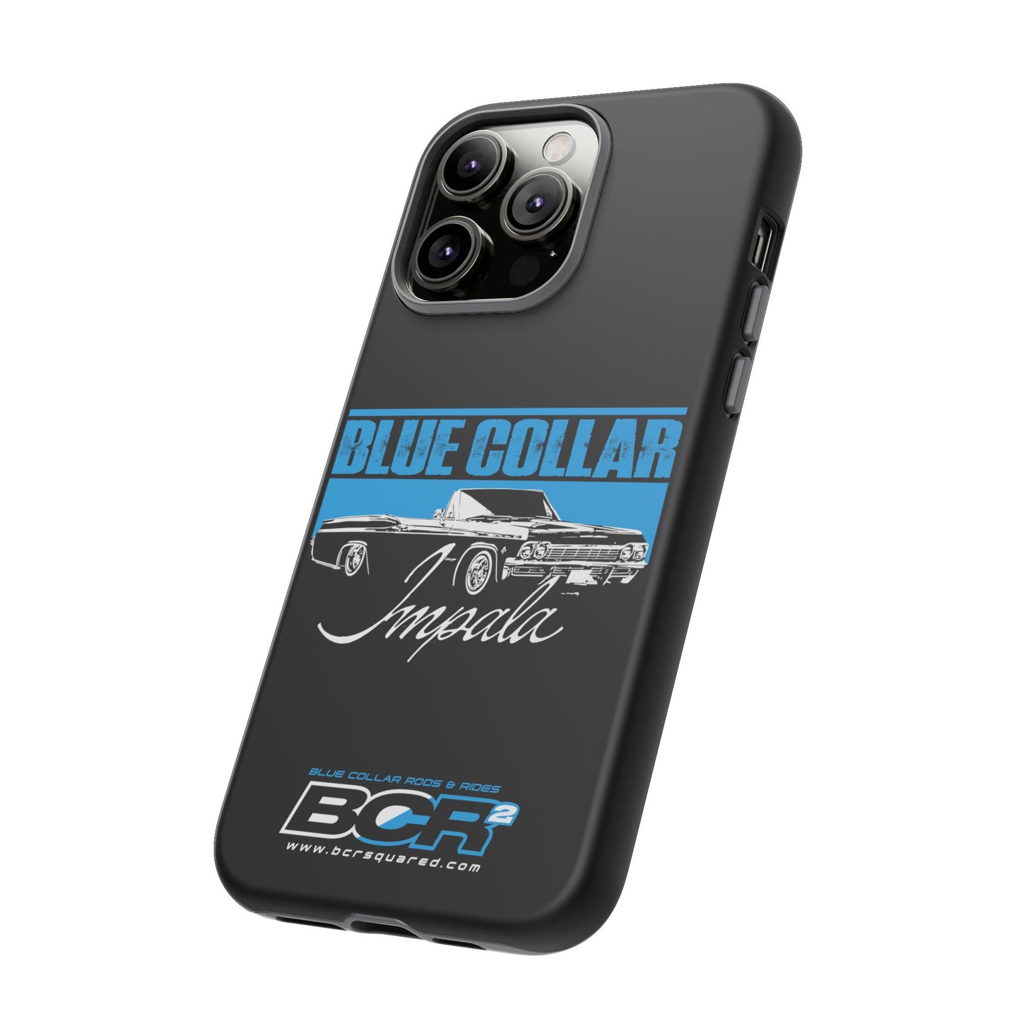 Blue Collar Impala Black Phone Cases