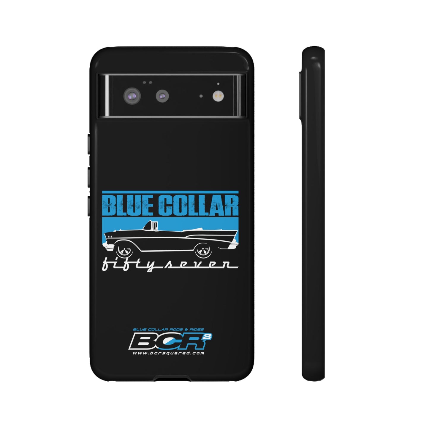 Blue Collar Fifty Seven Black Phone Case