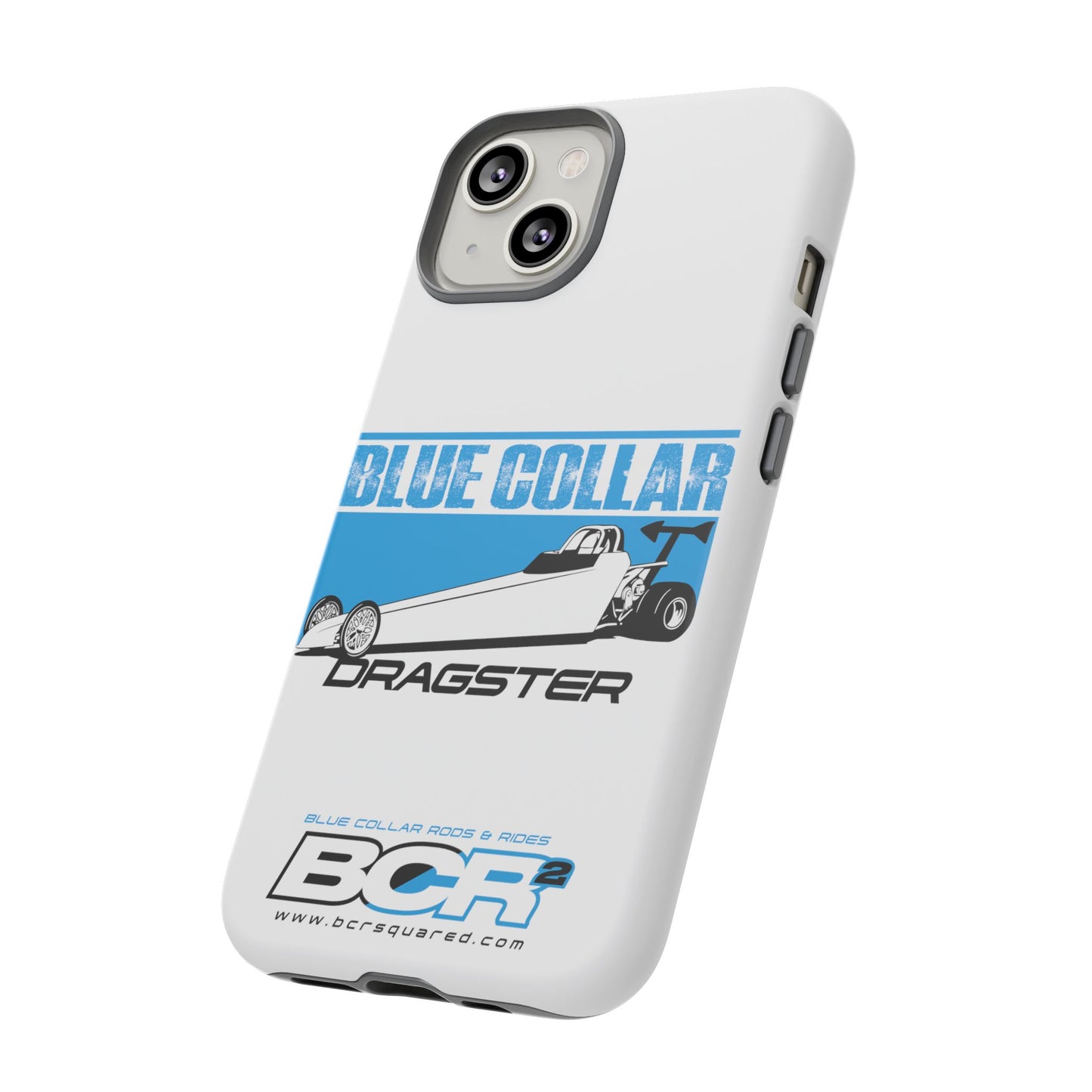 Blue Collar Dragster Phone Cases