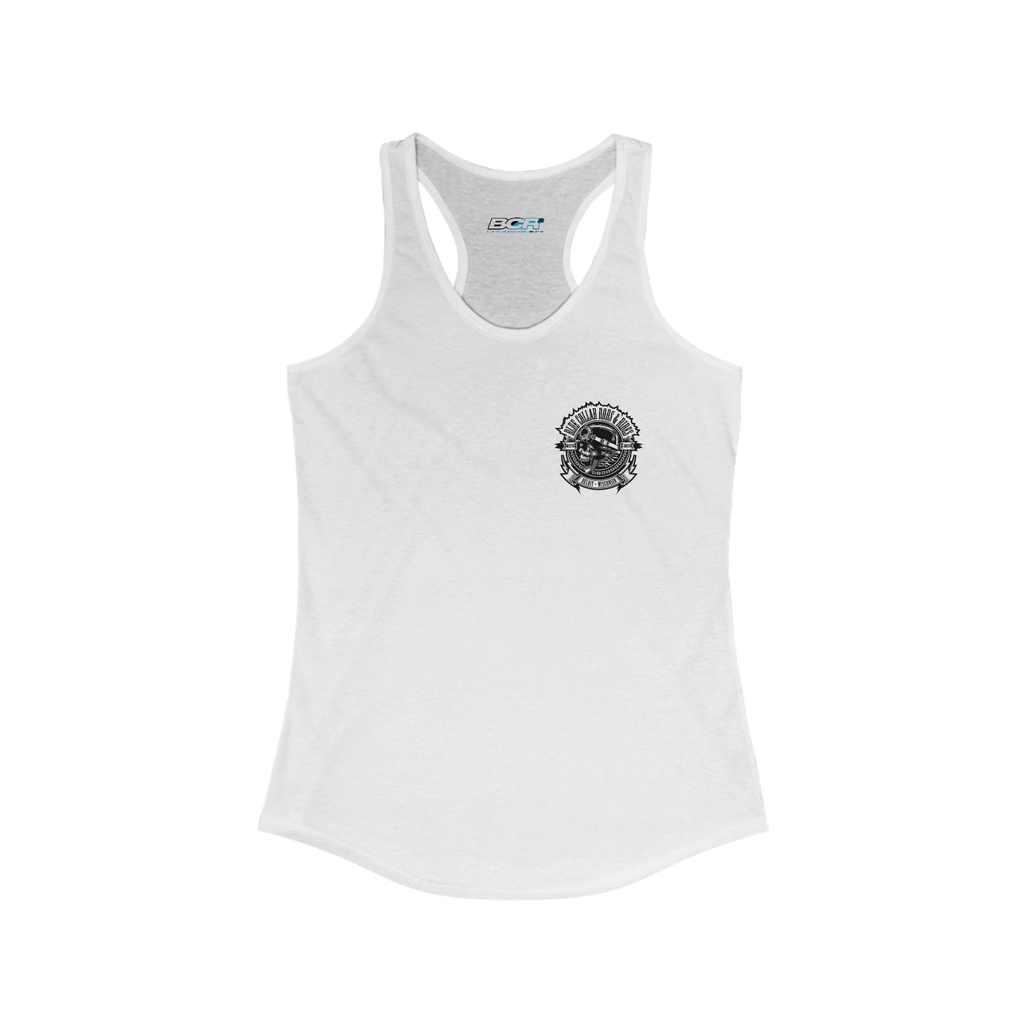 Blue Collar Skull 1 Women's Tank Top