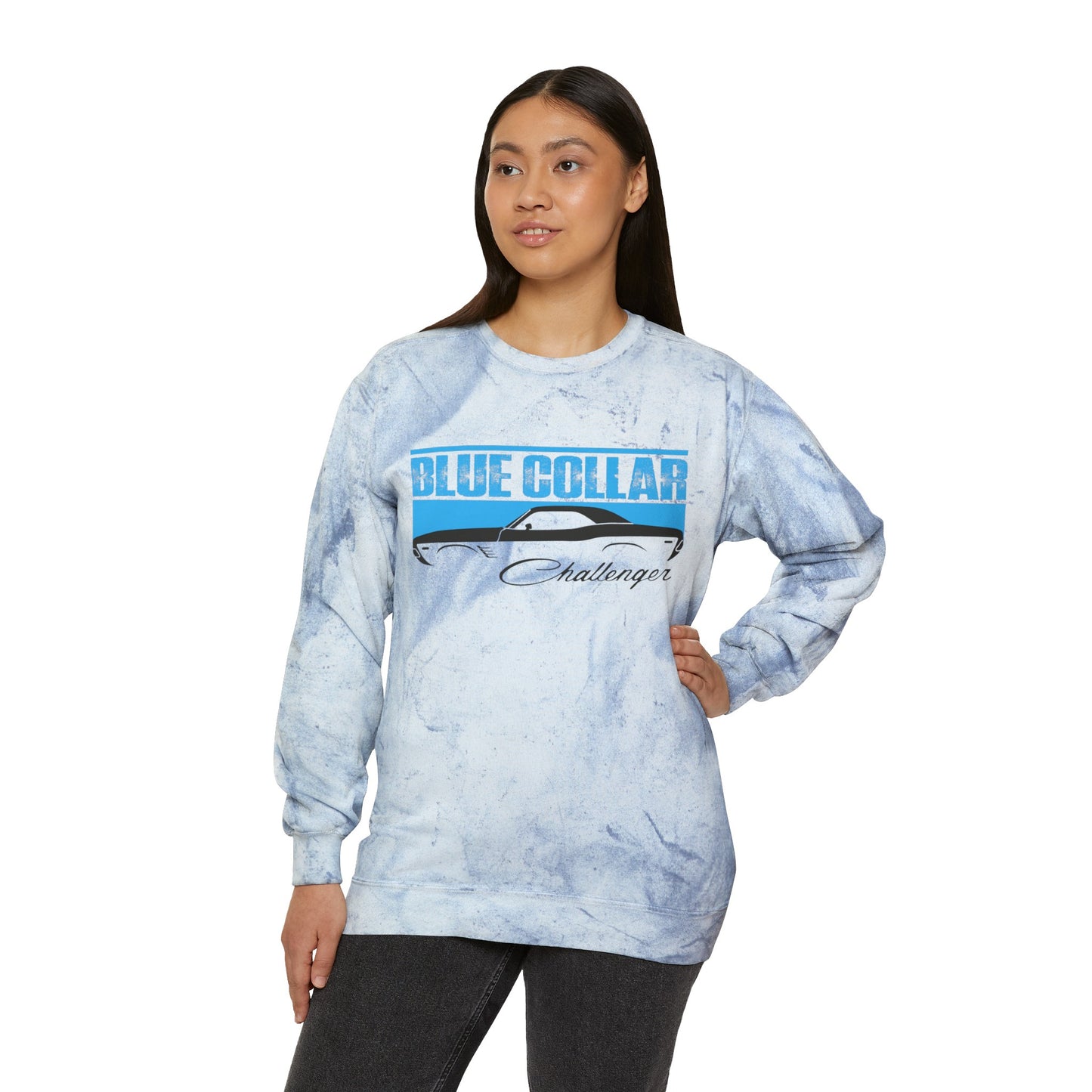 Blue Collar Challenger Color Blast Sweatshirt