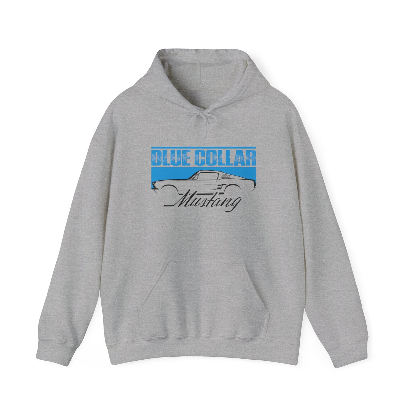 Blue Collar Mustang Hoodie