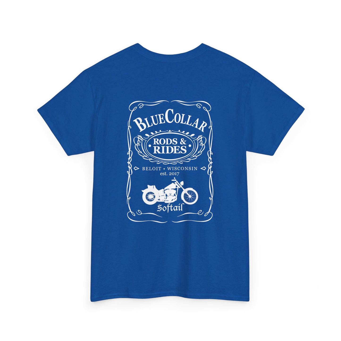 Blue Collar Softail JD Tee