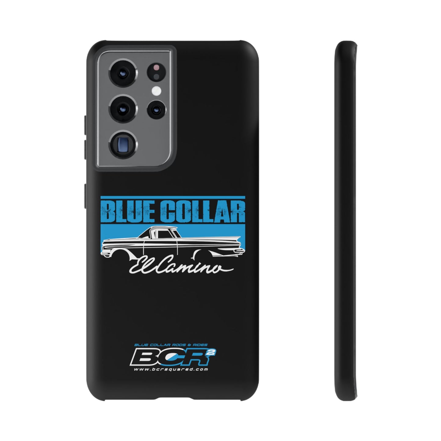 Blue Collar El Camino Black Phone Case