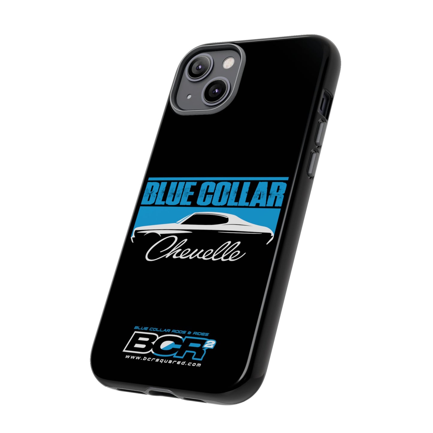 Blue Collar Chevelle Black Phone Case