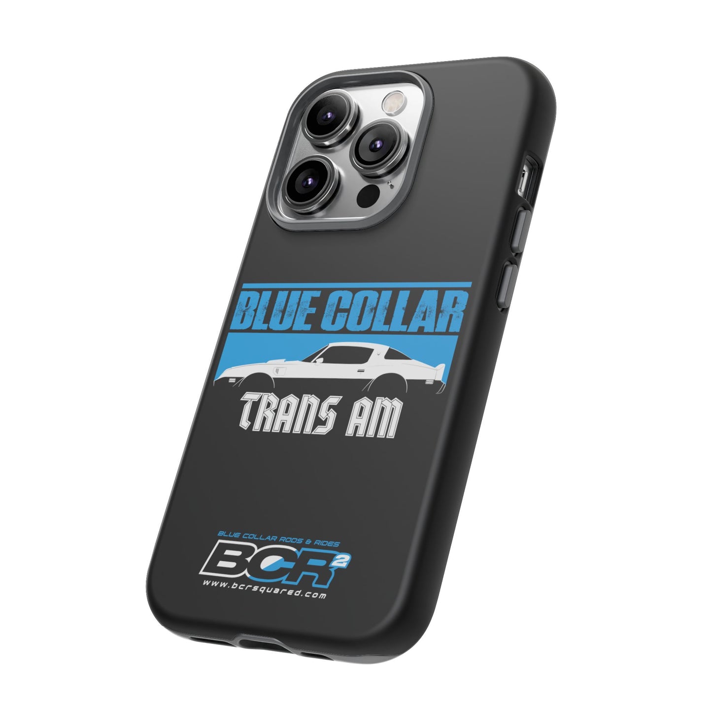 Blue Collar Black Phone Case