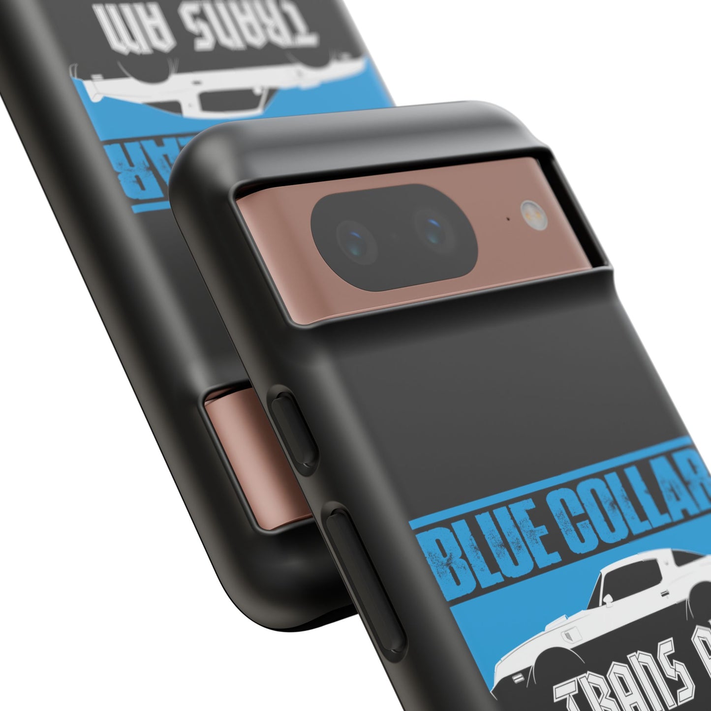 Blue Collar Black Phone Case