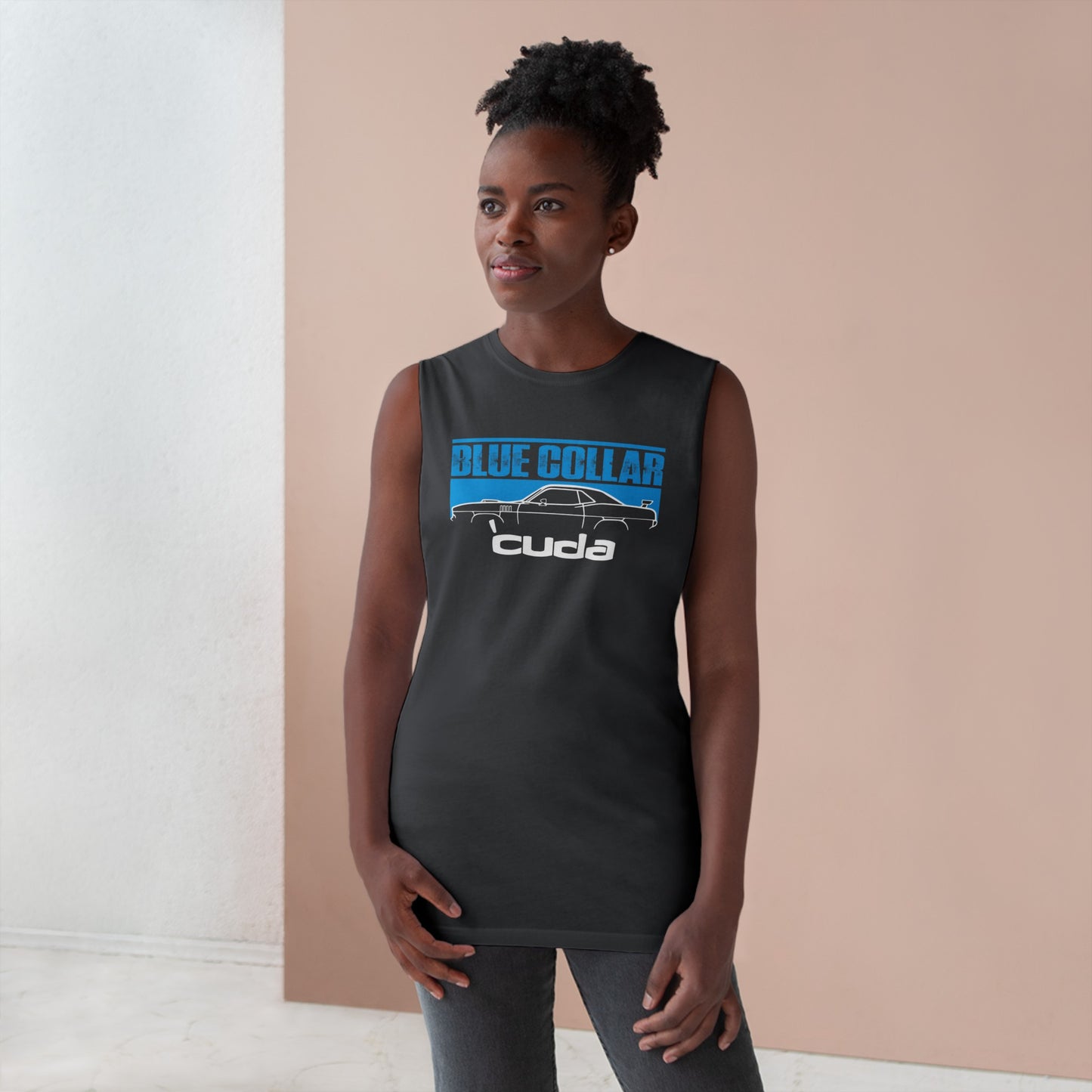 Blue Collar 'Cuda Sleeveless Tee