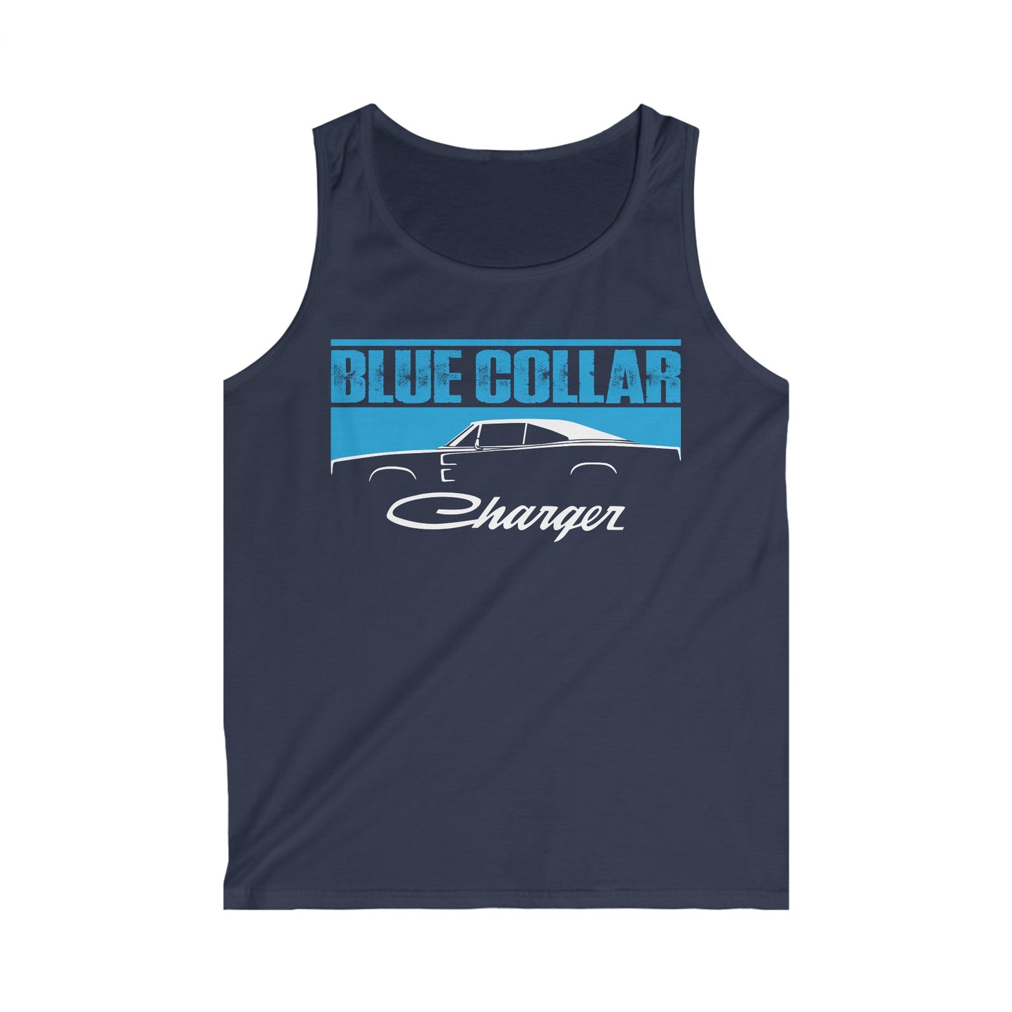 Blue Collar Charger Men's Tank Top