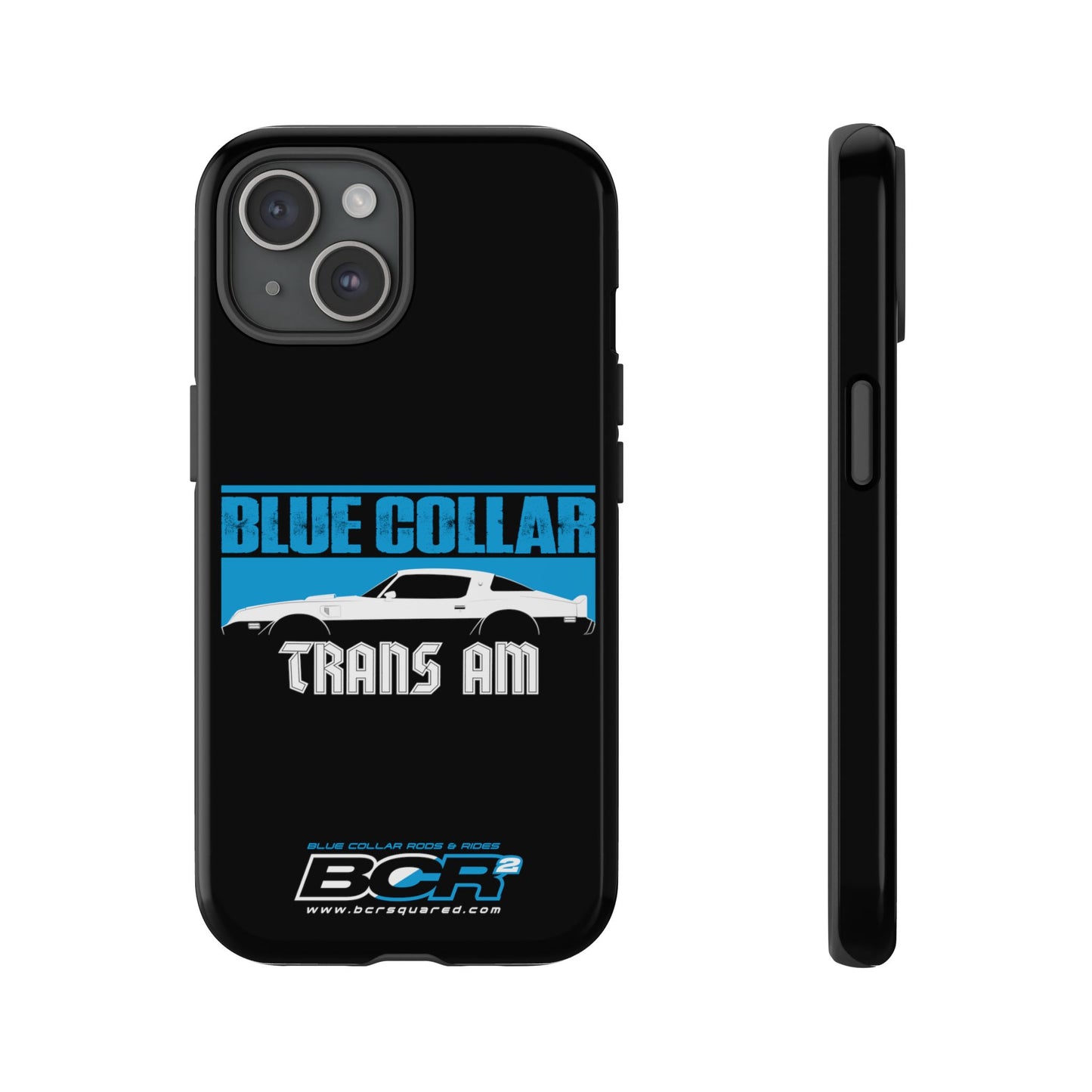 Blue Collar Black Phone Case