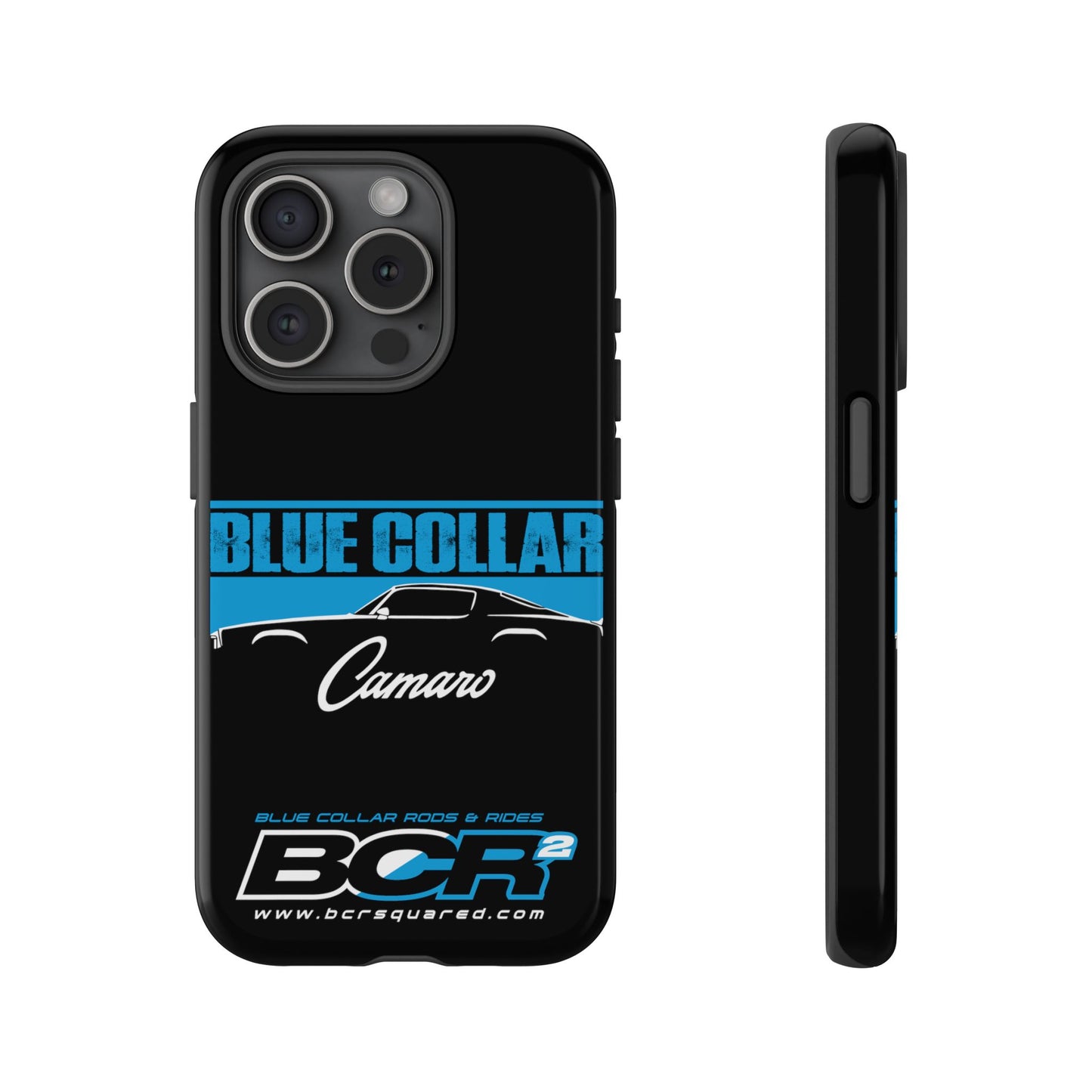 Blue Collar 2nd Gen Camaro Black Phone Cases