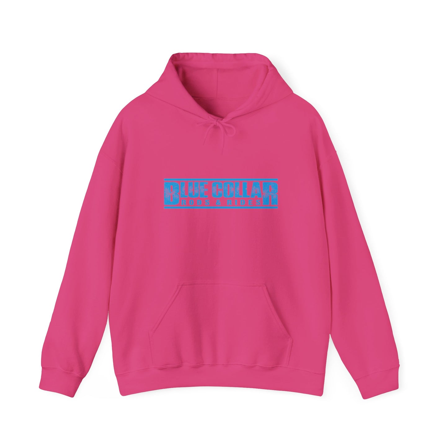 Blue Collar Block Logo Hoodie