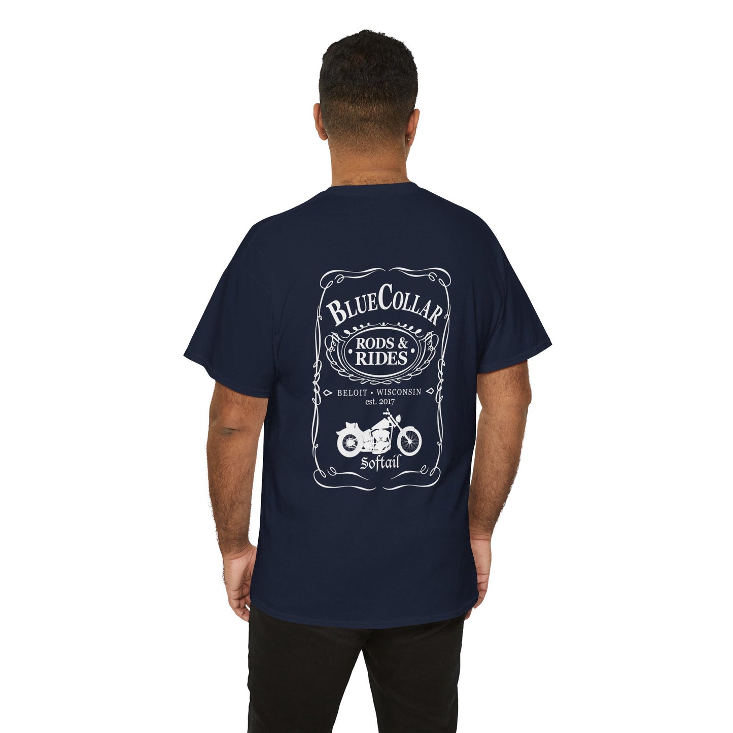 Blue Collar Softail JD Tee