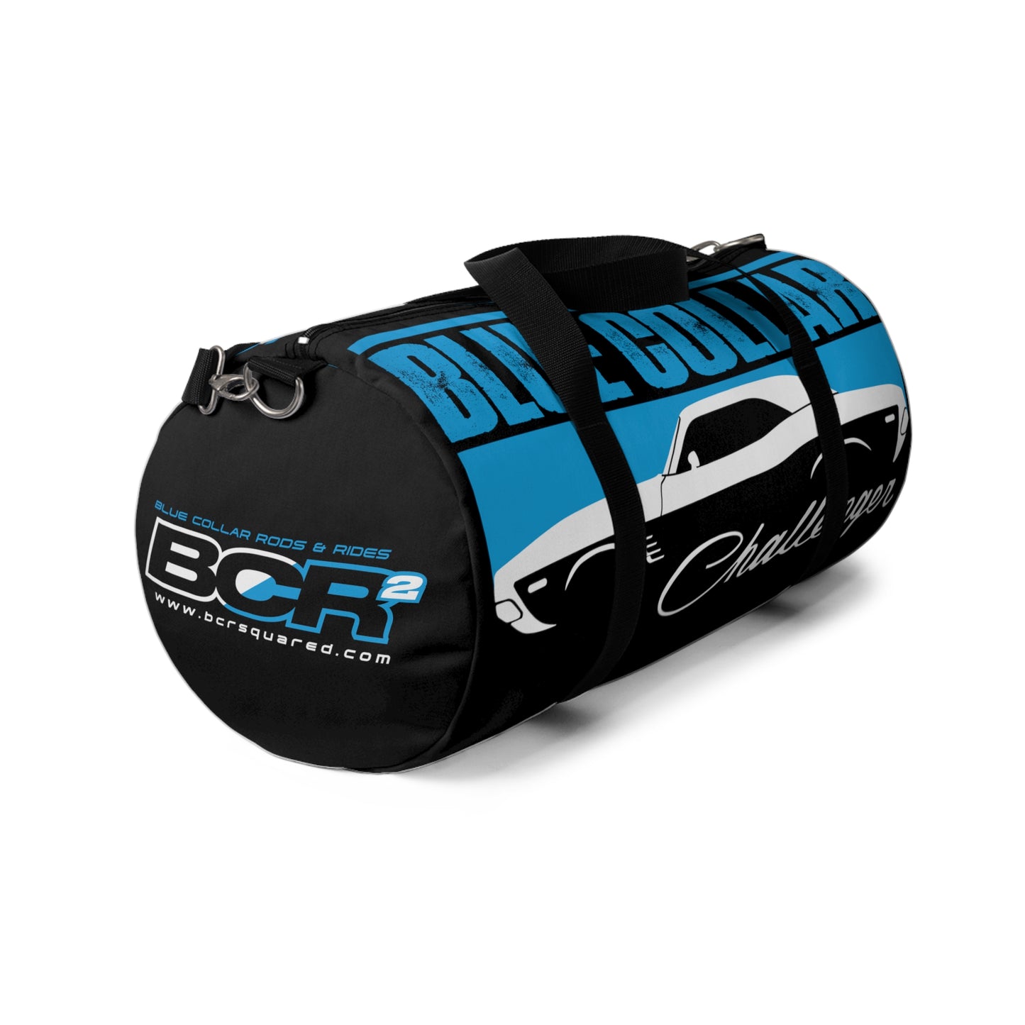 Blue Collar Challenger Black Duffel Bag