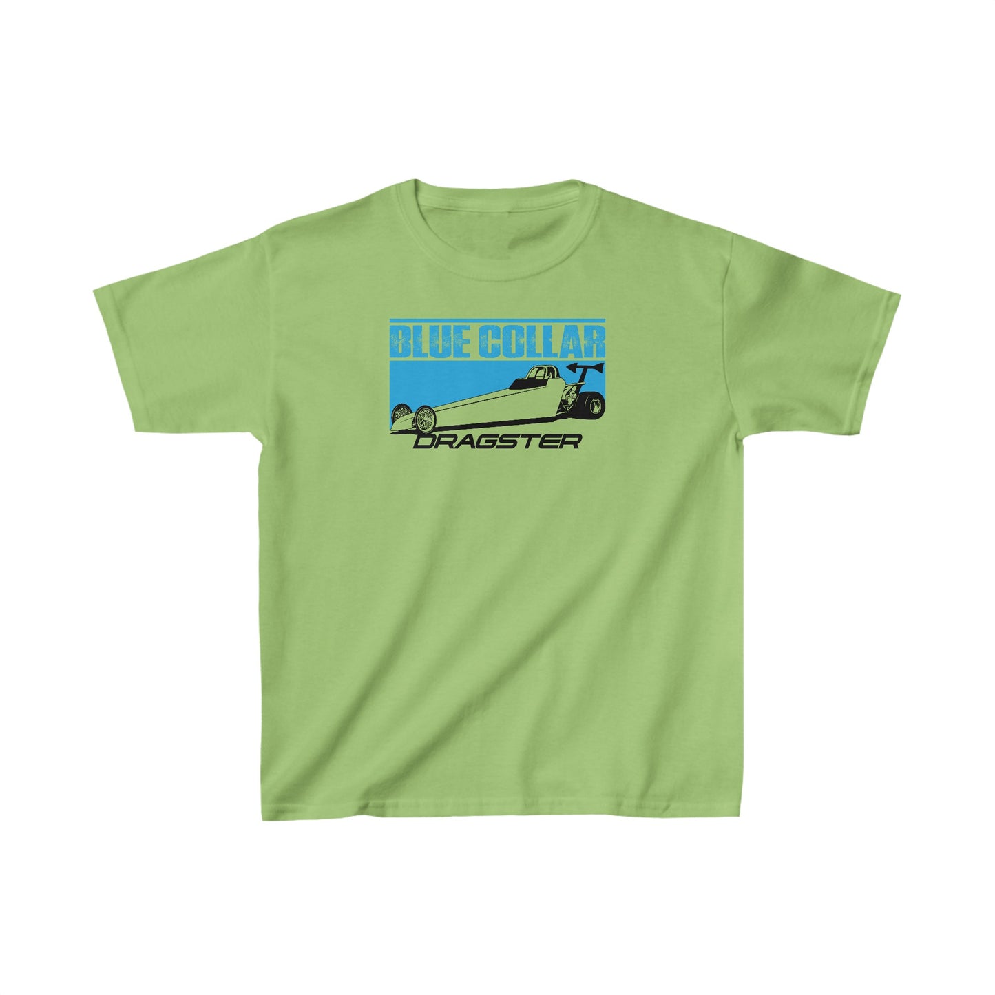 Blue Collar Dragster Kids Tee