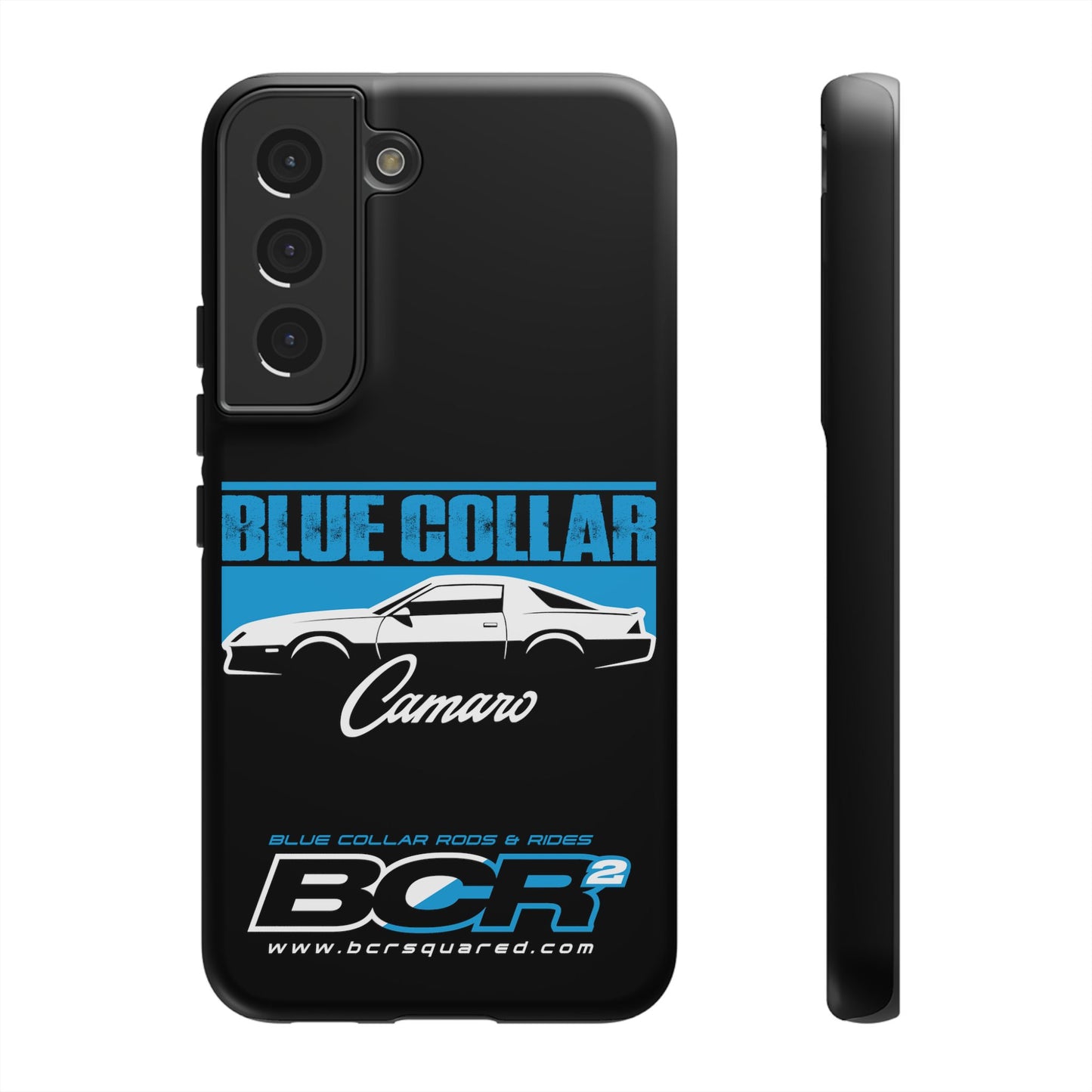 Blue Collar 3rd Gen Camaro Black Phone Cases