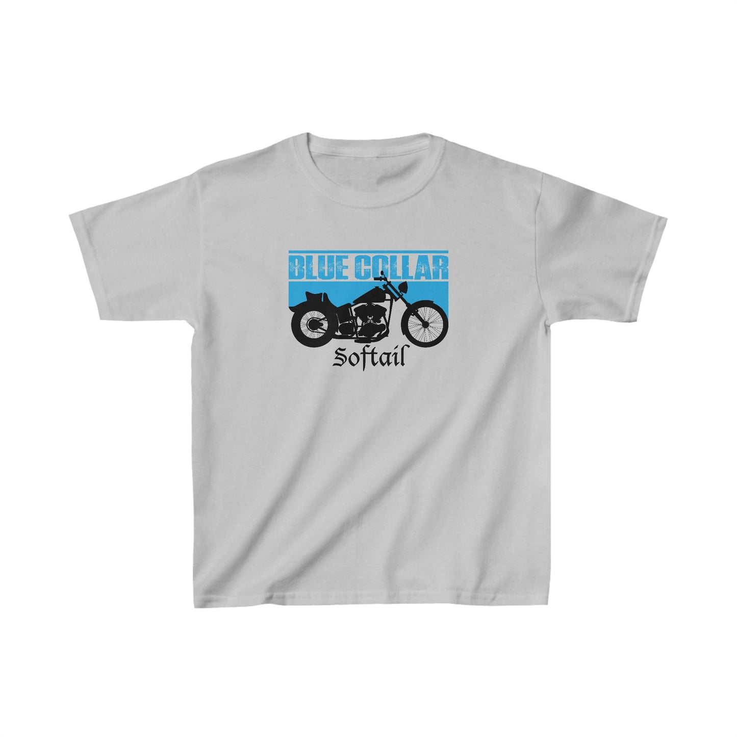 Blue Collar Softail Kids Tee