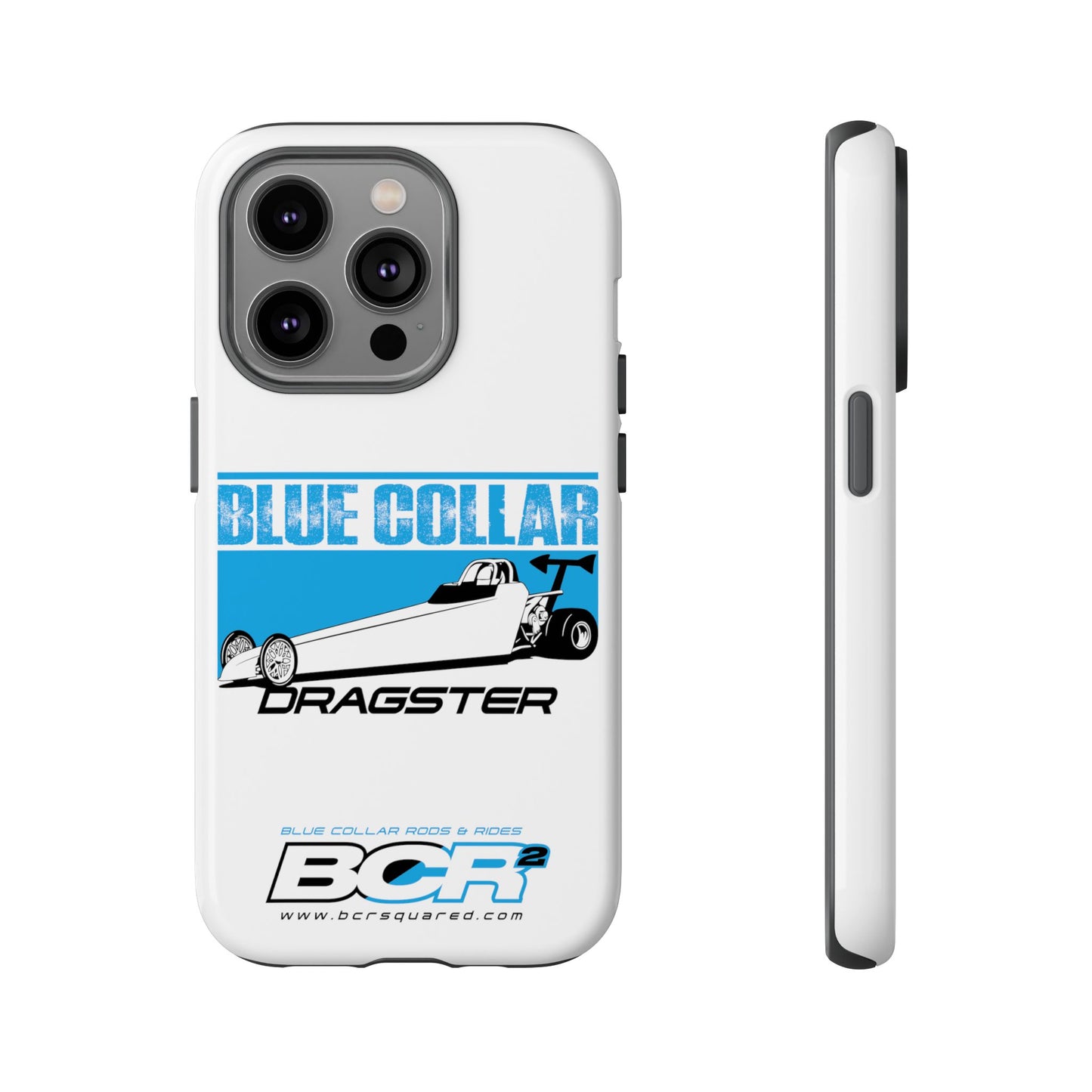 Blue Collar Dragster Phone Cases