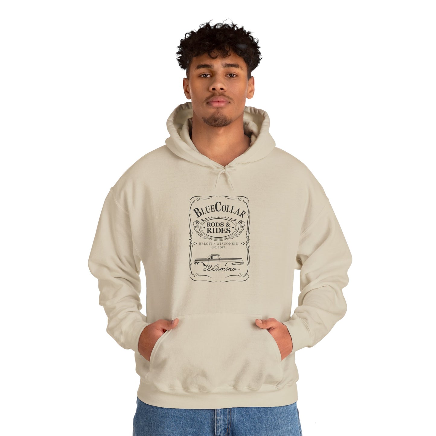 Blue Collar JD El Camino Hoodie