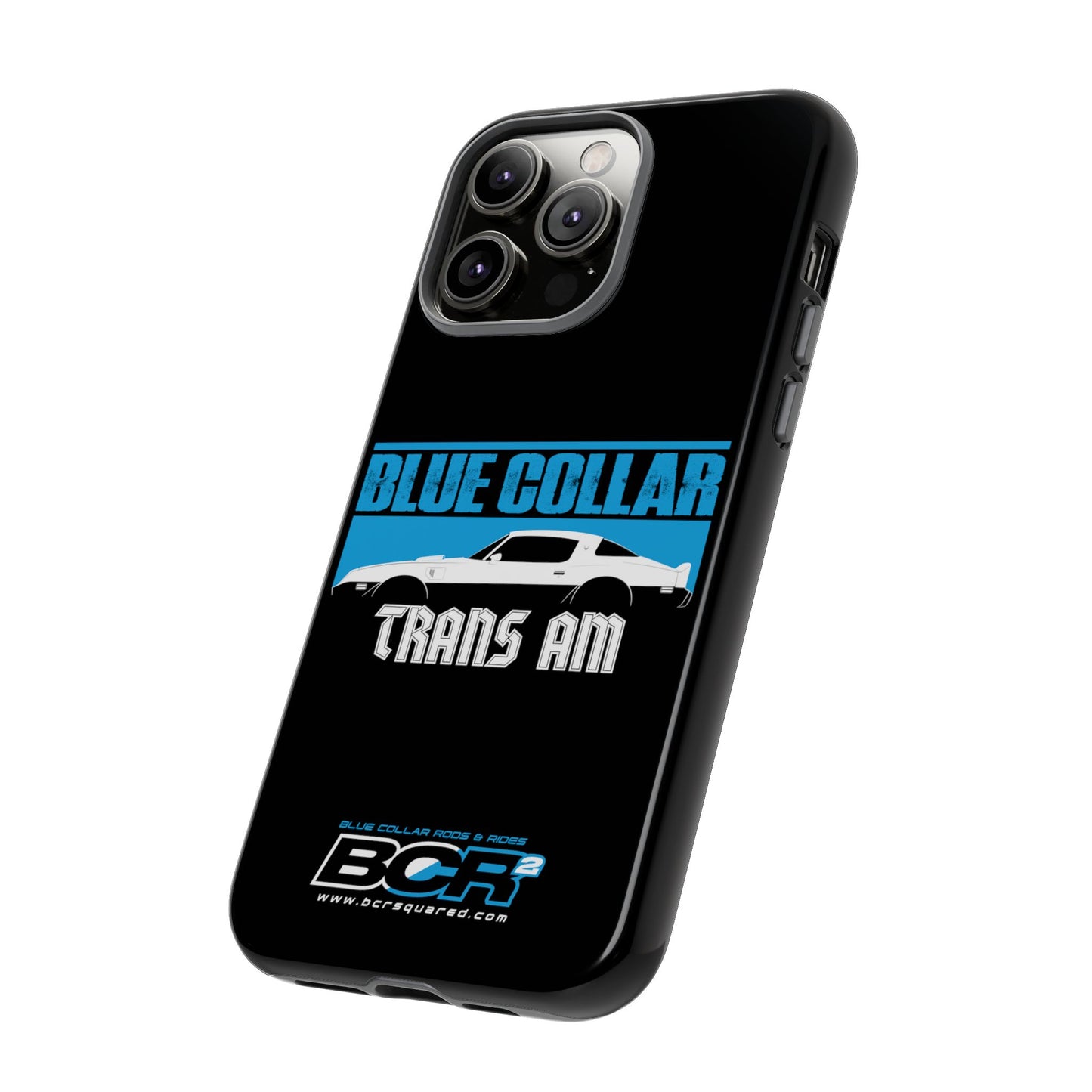 Blue Collar Black Phone Case