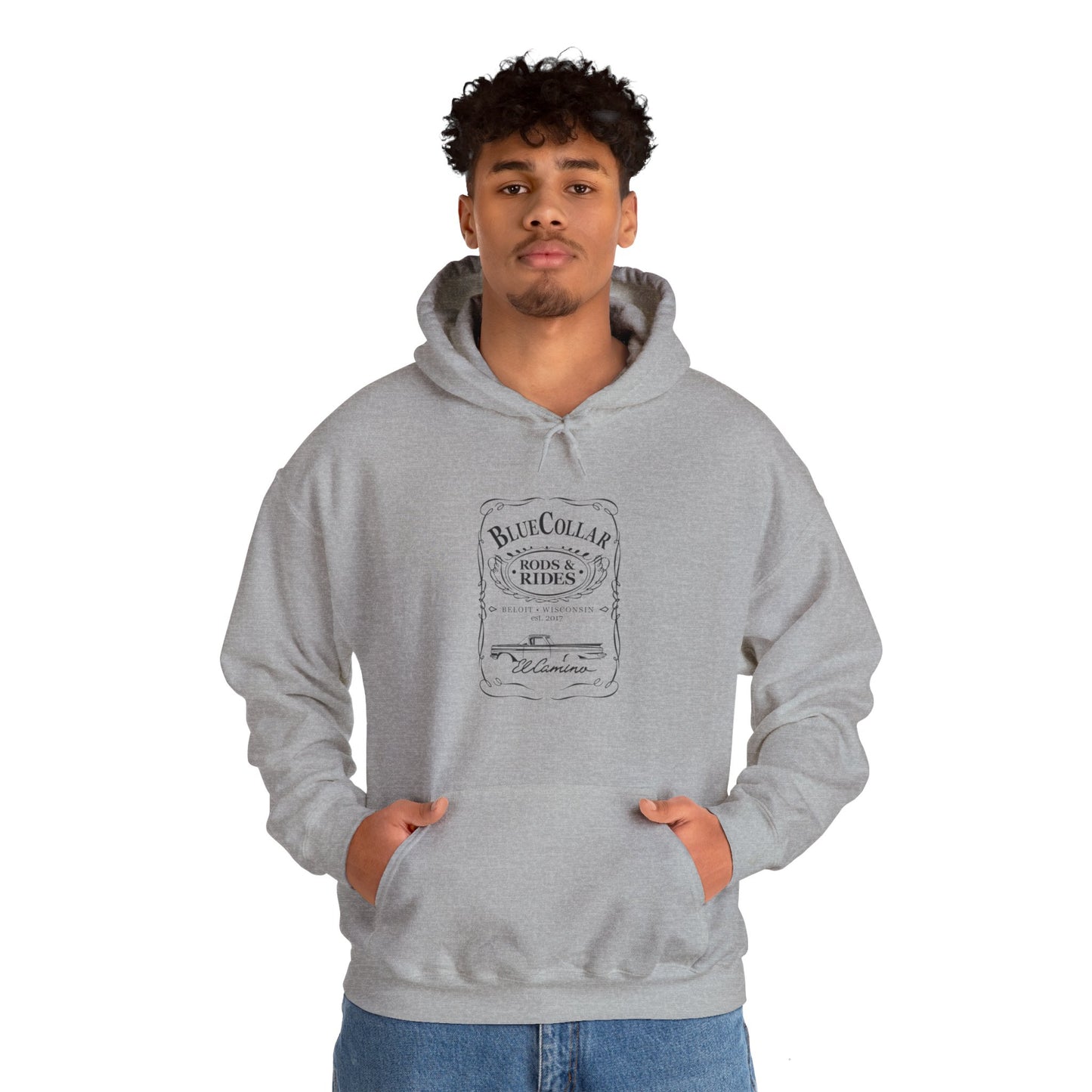 Blue Collar JD El Camino Hoodie