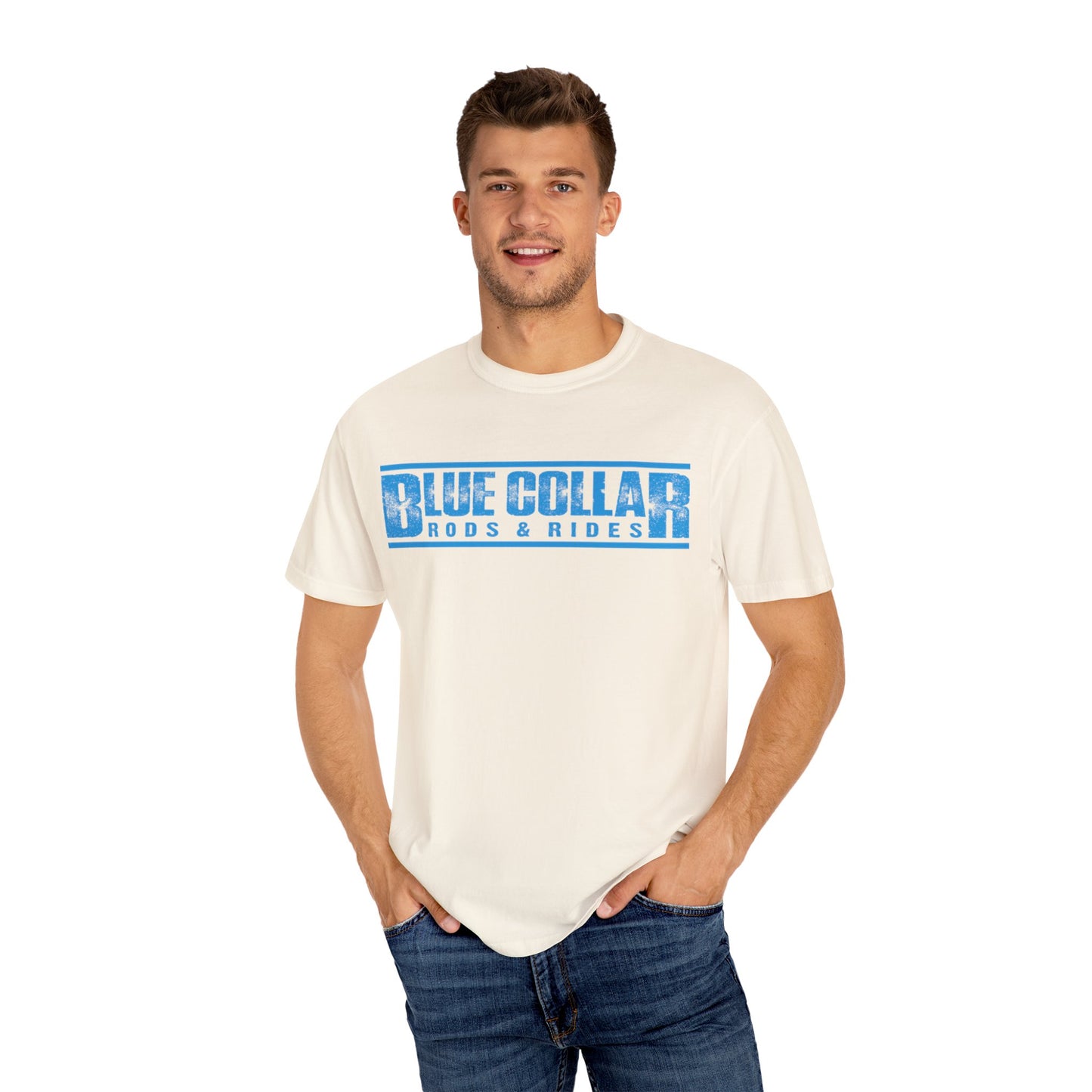 Blue Collar Unisex Garment-Dyed T-shirt