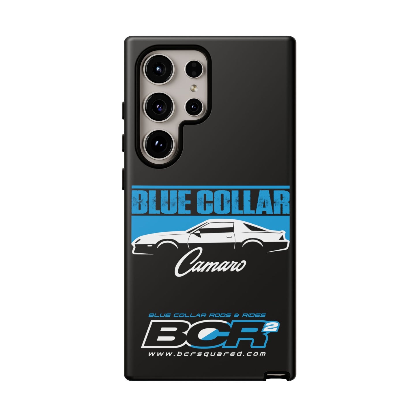 Blue Collar 3rd Gen Camaro Black Phone Cases