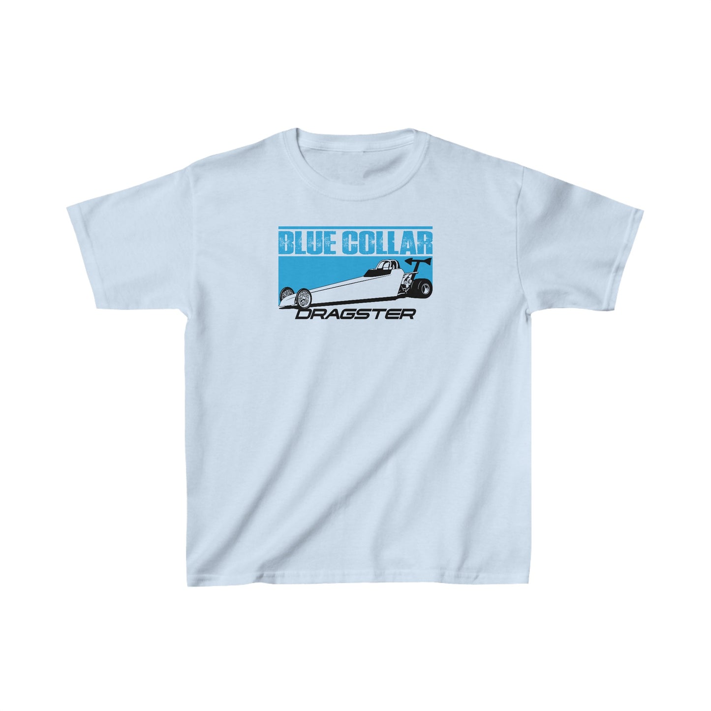 Blue Collar Dragster Kids Tee