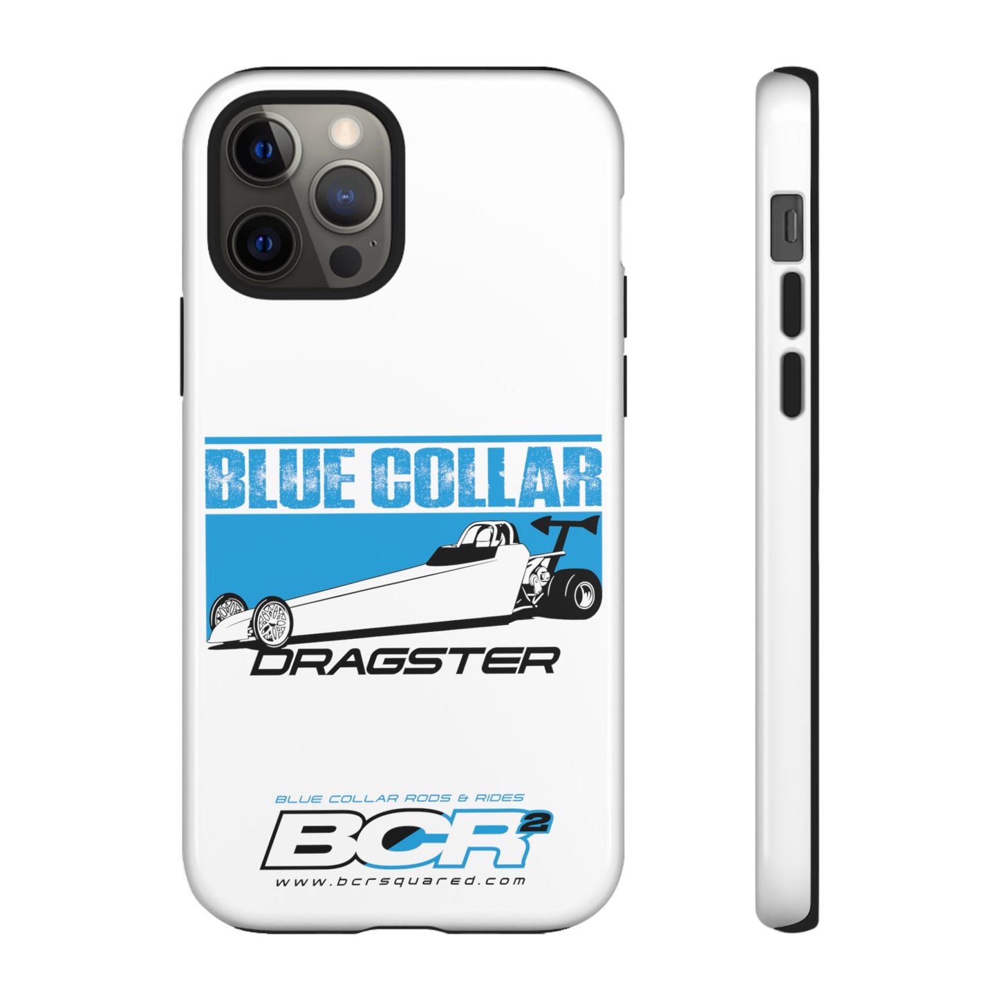 Blue Collar Dragster Phone Cases