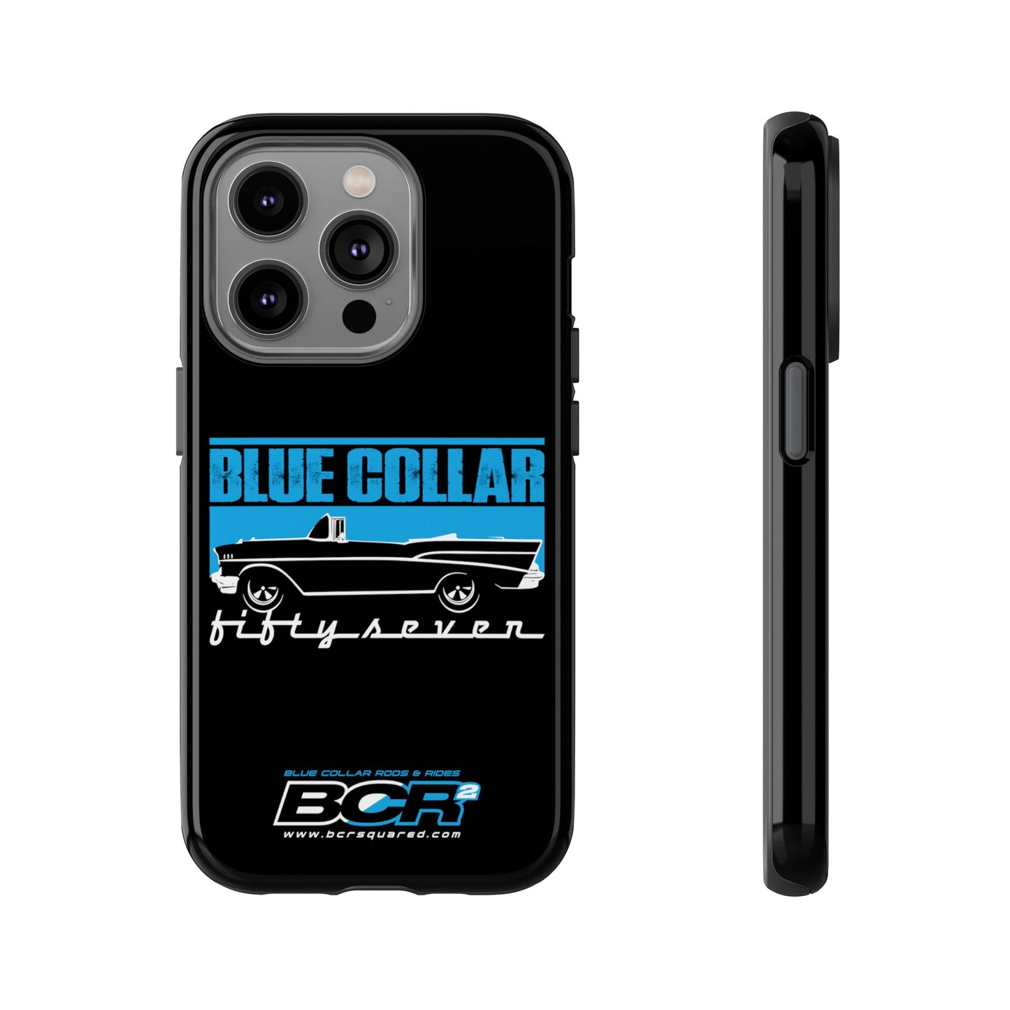 Blue Collar Fifty Seven Black Phone Case