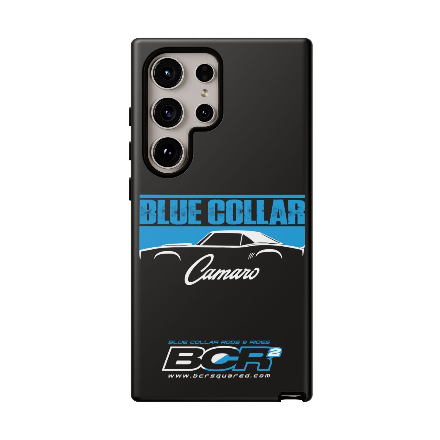 Blue Collar 1st Gen Camaro Black Phone Cases