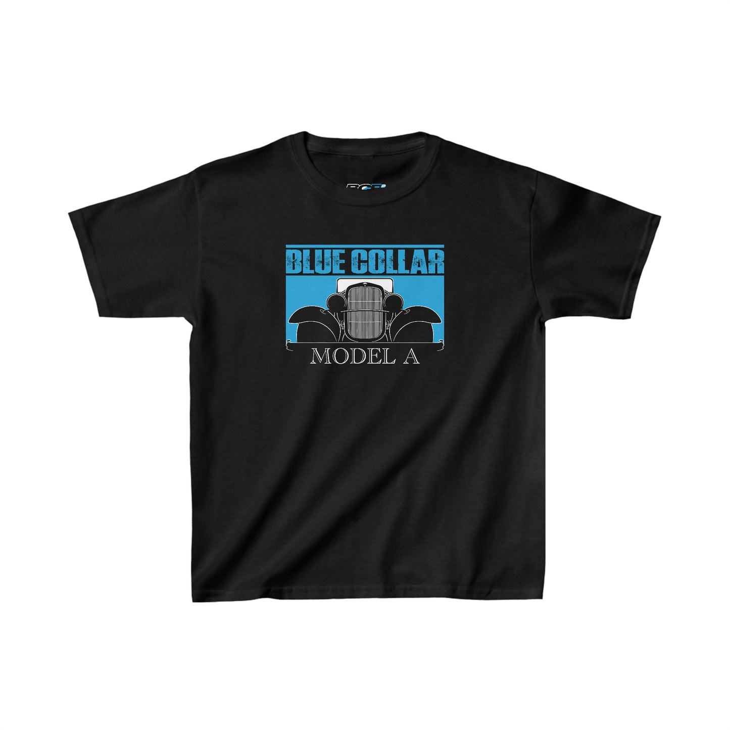 Blue Collar Model A Kids Tee