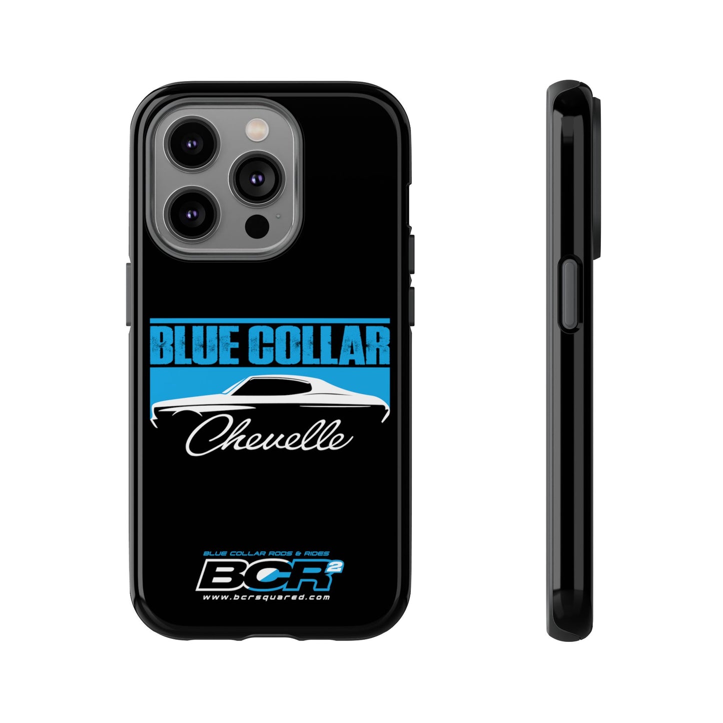 Blue Collar Chevelle Black Phone Case