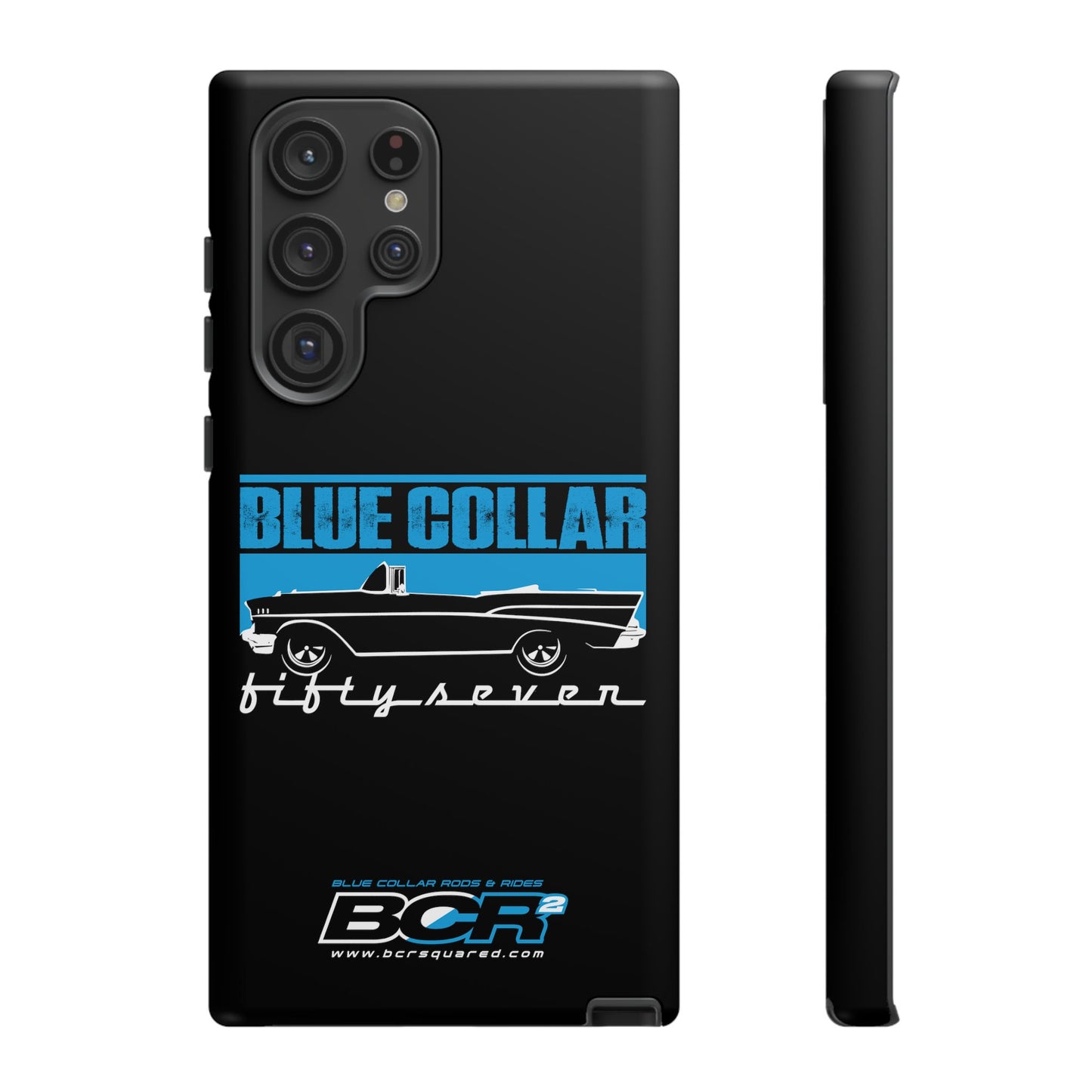 Blue Collar Fifty Seven Black Phone Case