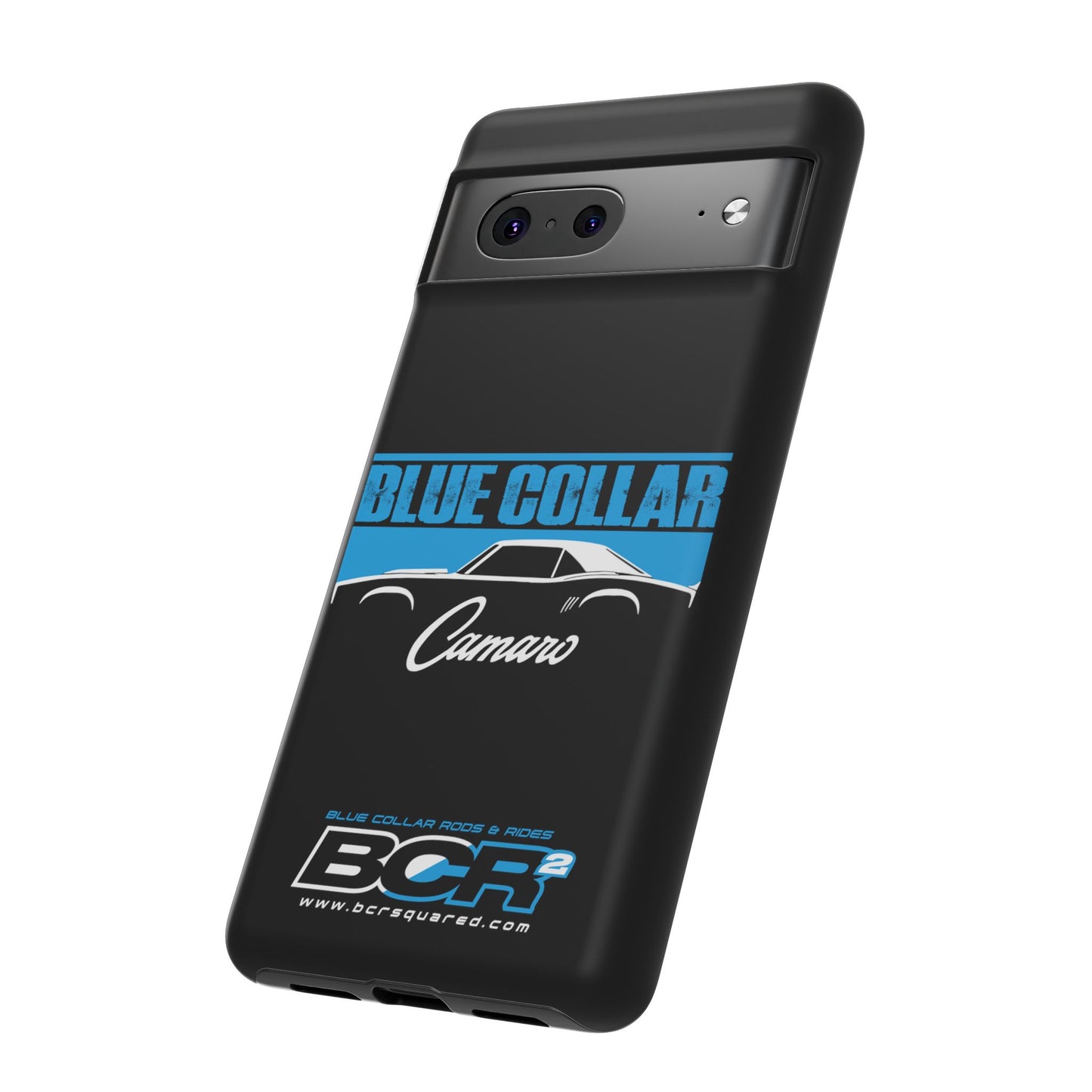 Blue Collar 1st Gen Camaro Black Phone Cases