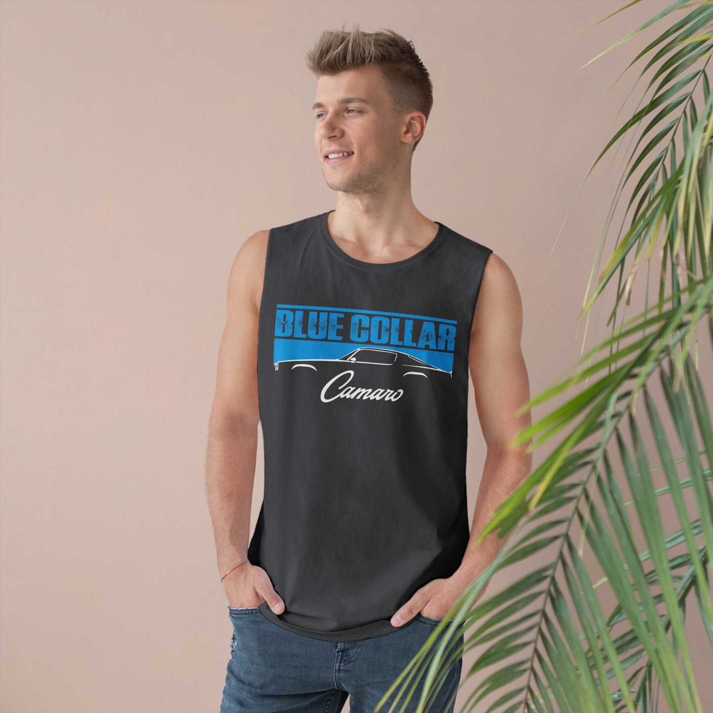 Blue Collar 2nd Gen Camaro Unisex Sleeveless Tee