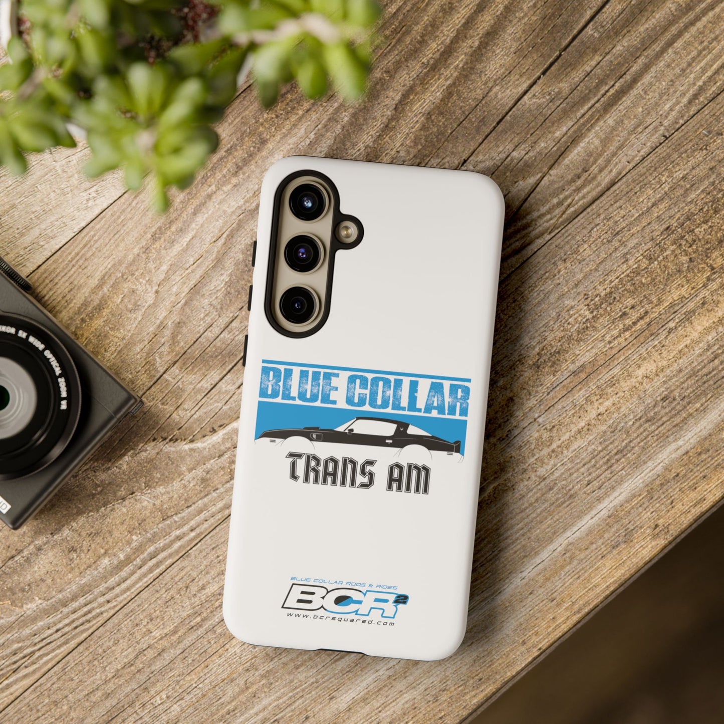 Blue Collar Trans Am White Phone Case