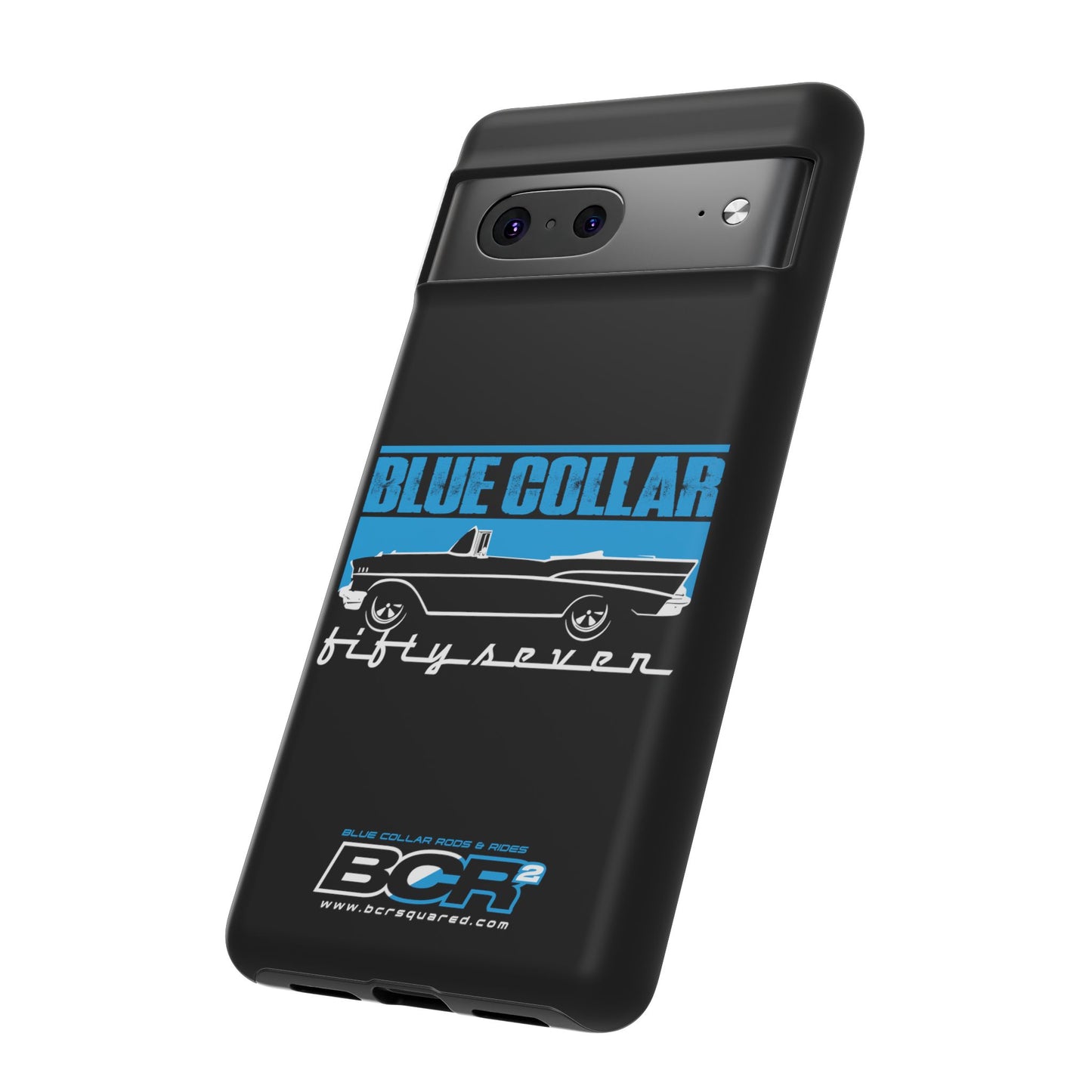 Blue Collar Fifty Seven Black Phone Case