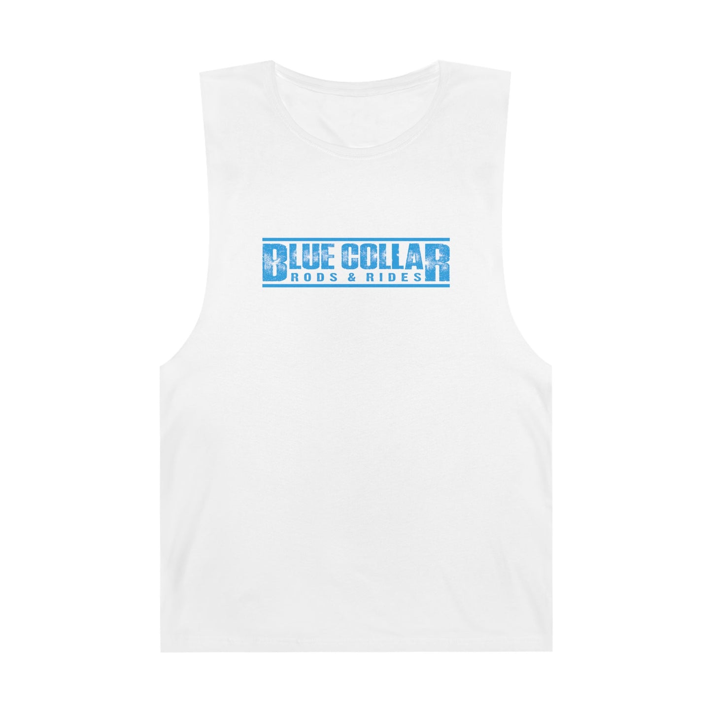 Blue Collar Block Logo Sleeveless Tee