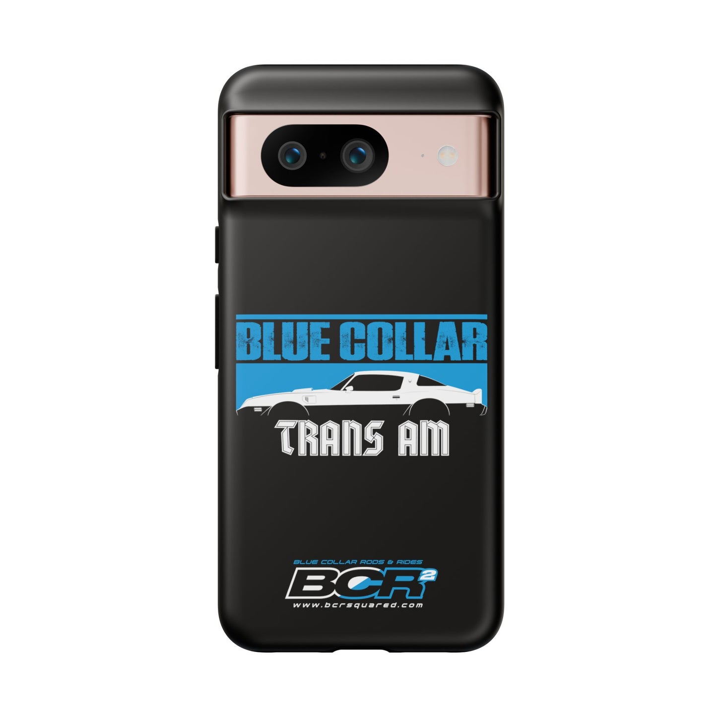 Blue Collar Black Phone Case