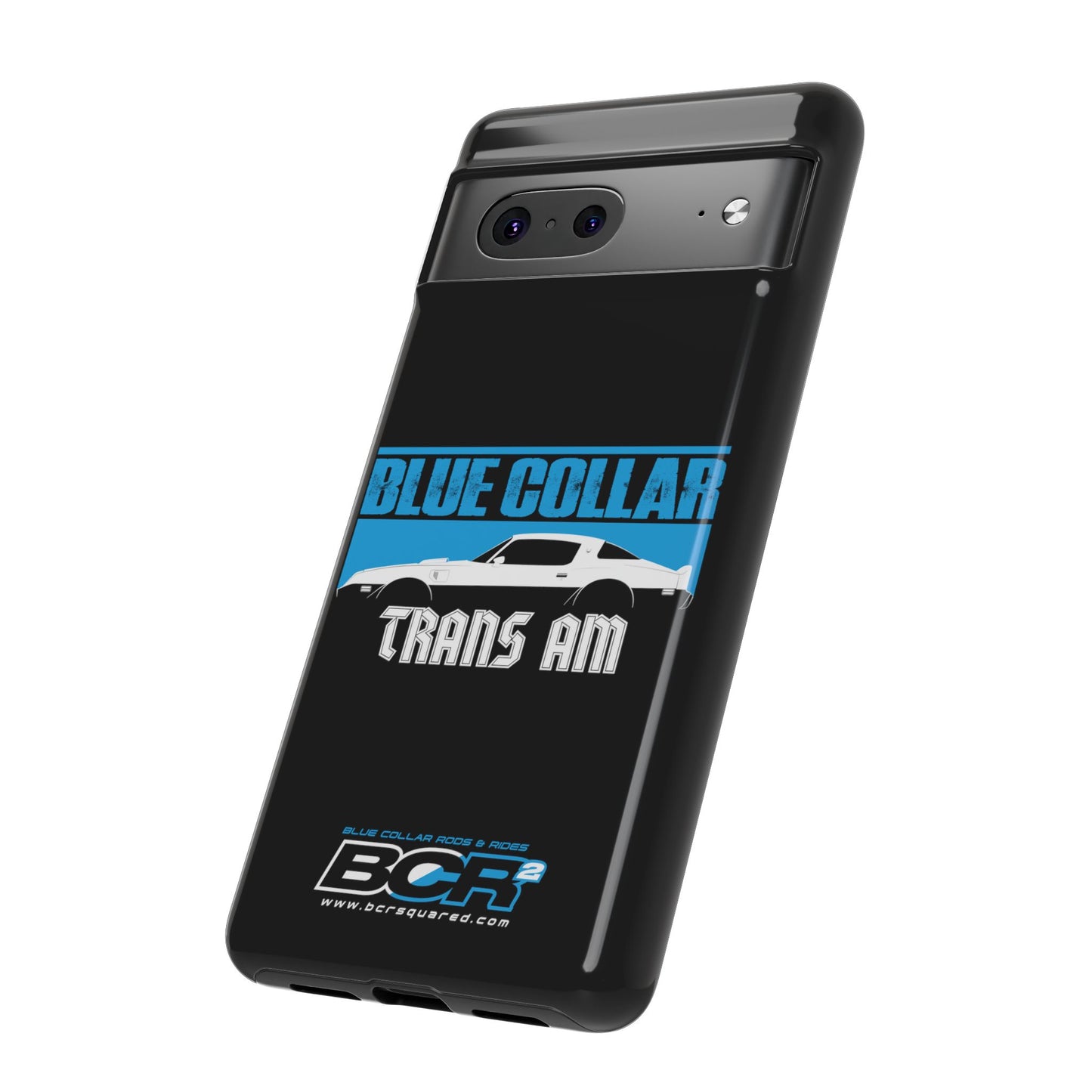 Blue Collar Black Phone Case