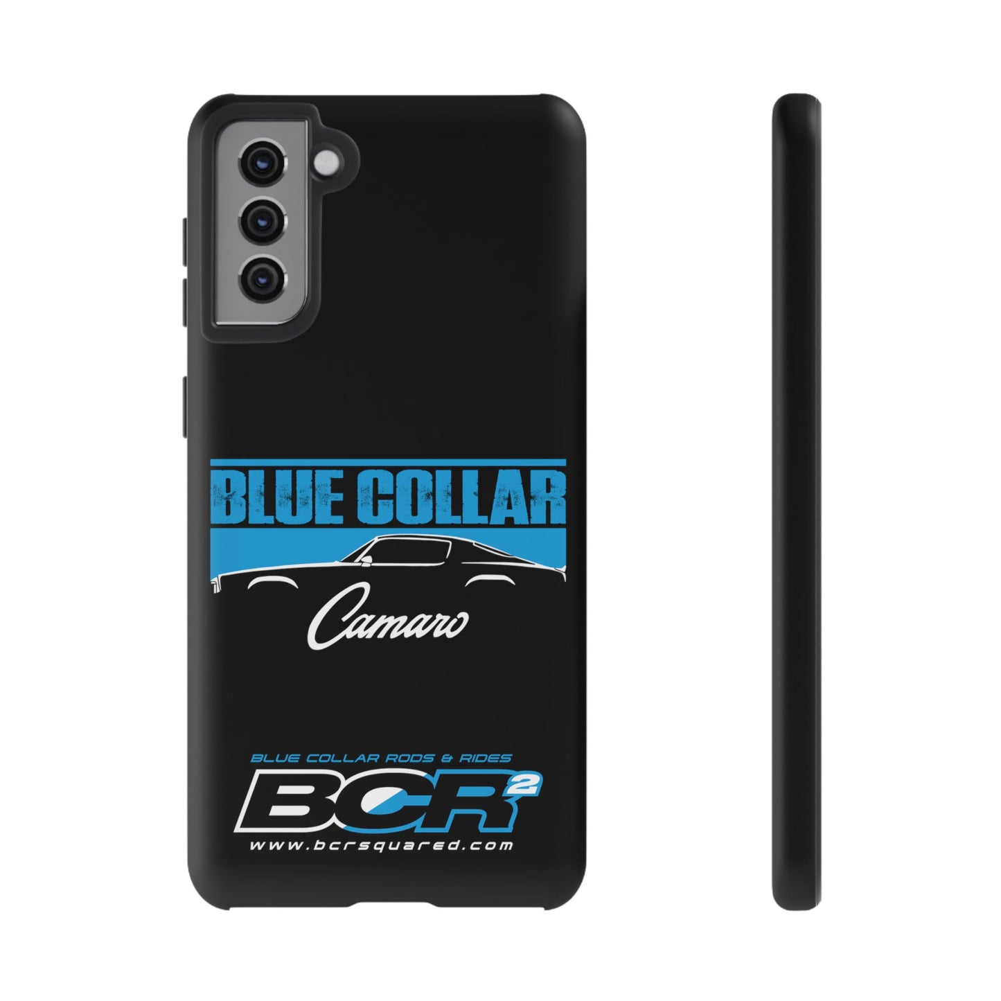 Blue Collar 2nd Gen Camaro Black Phone Cases