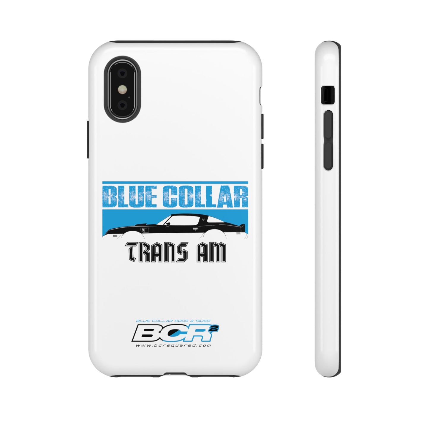 Blue Collar Trans Am White Phone Case