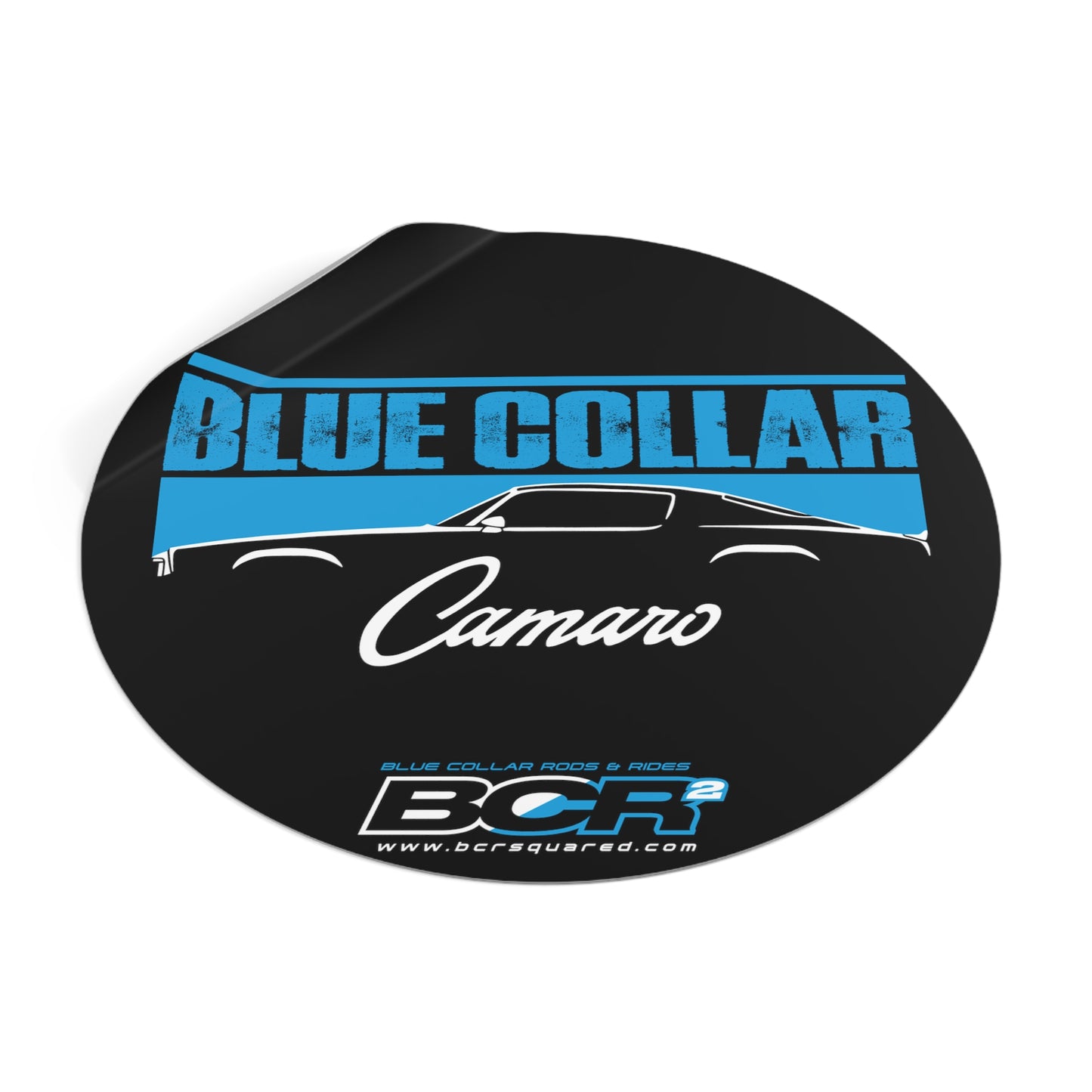 Blue Collar 2nd Gen Camaro Vinyl Stickers