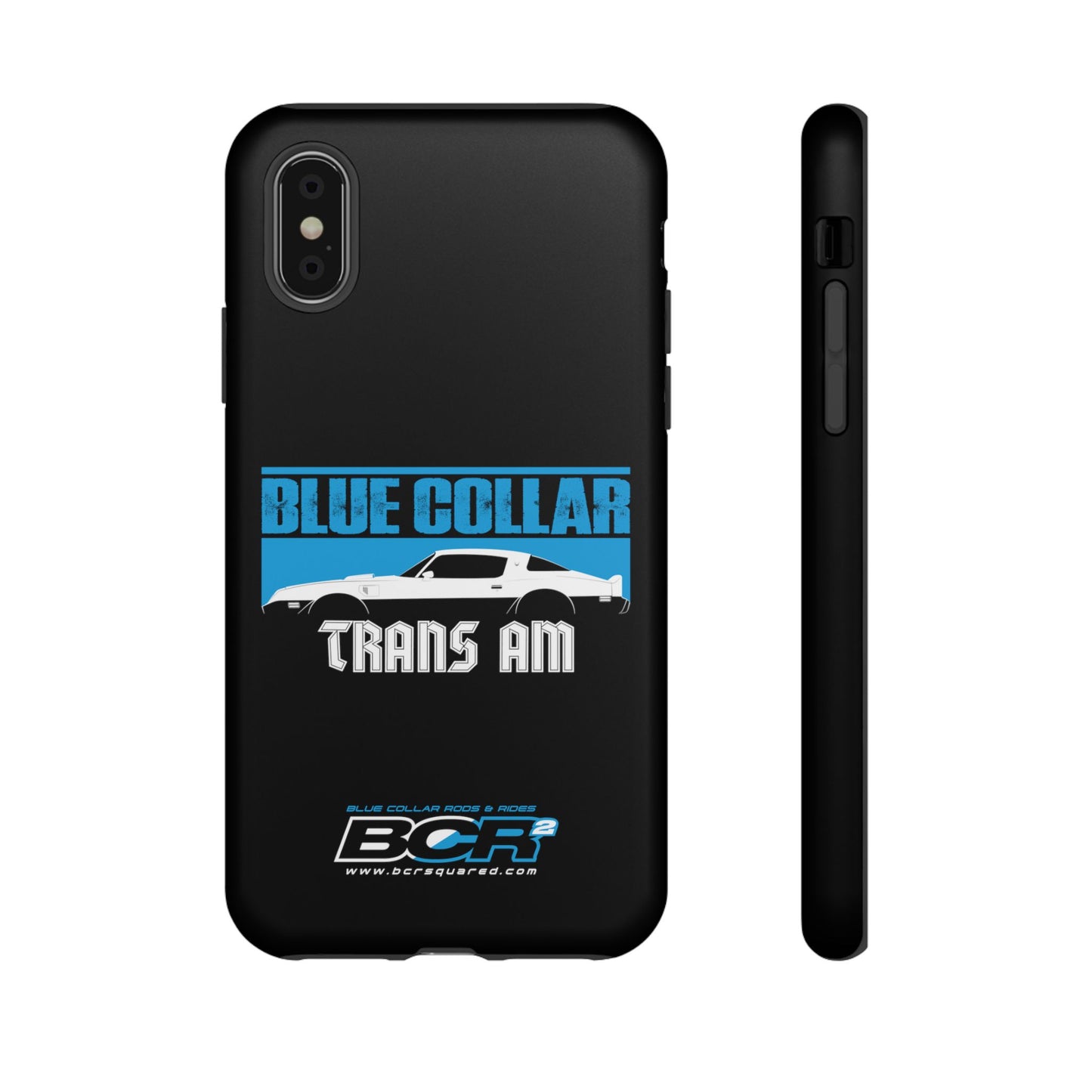 Blue Collar Black Phone Case