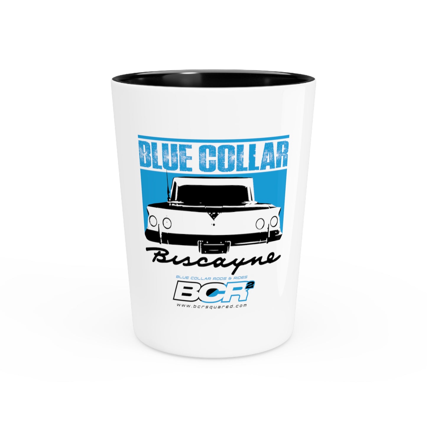 Blue Collar Biscayne Shot Glass