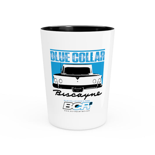 Blue Collar Biscayne Shot Glass